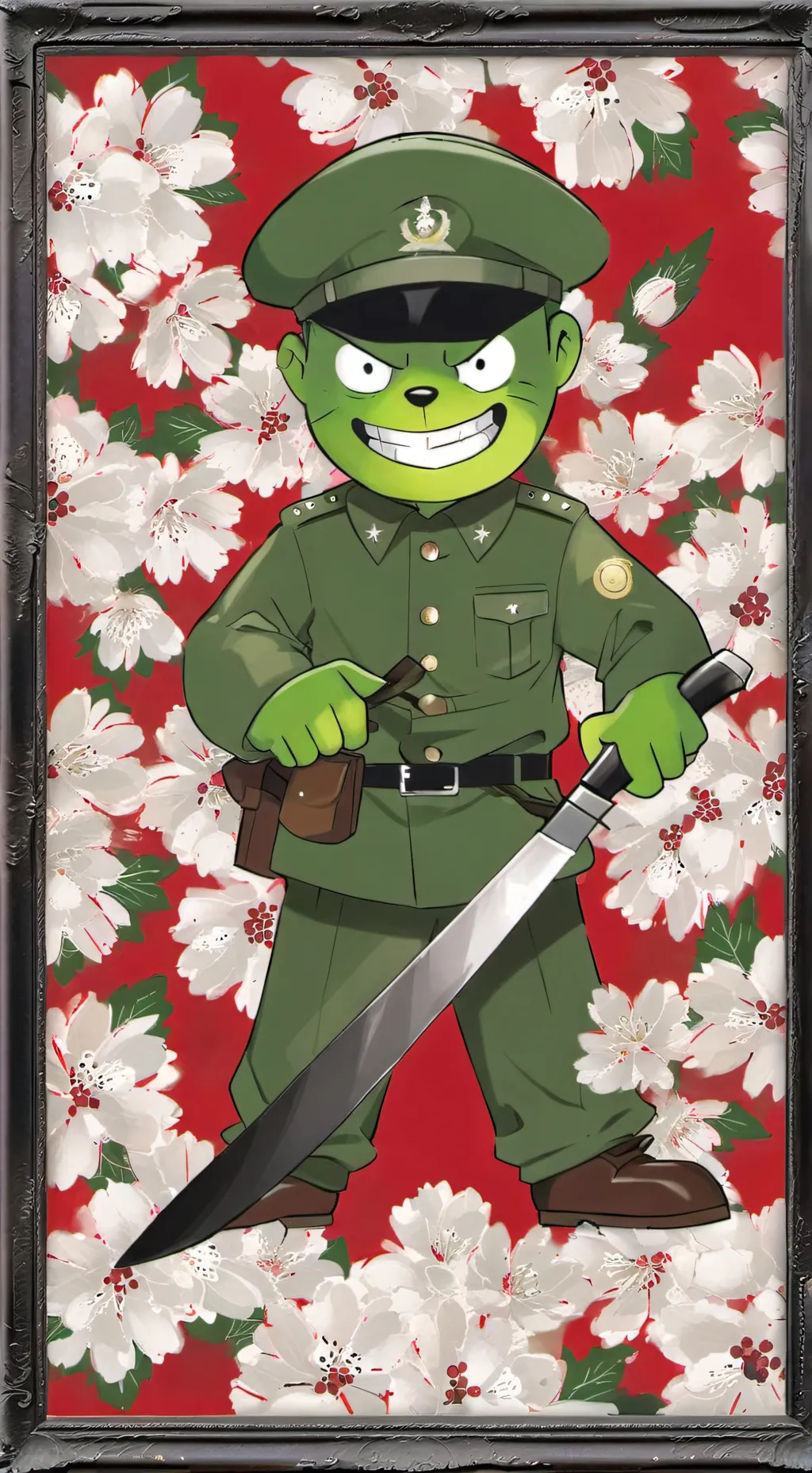 ai character: Fliqpy  background