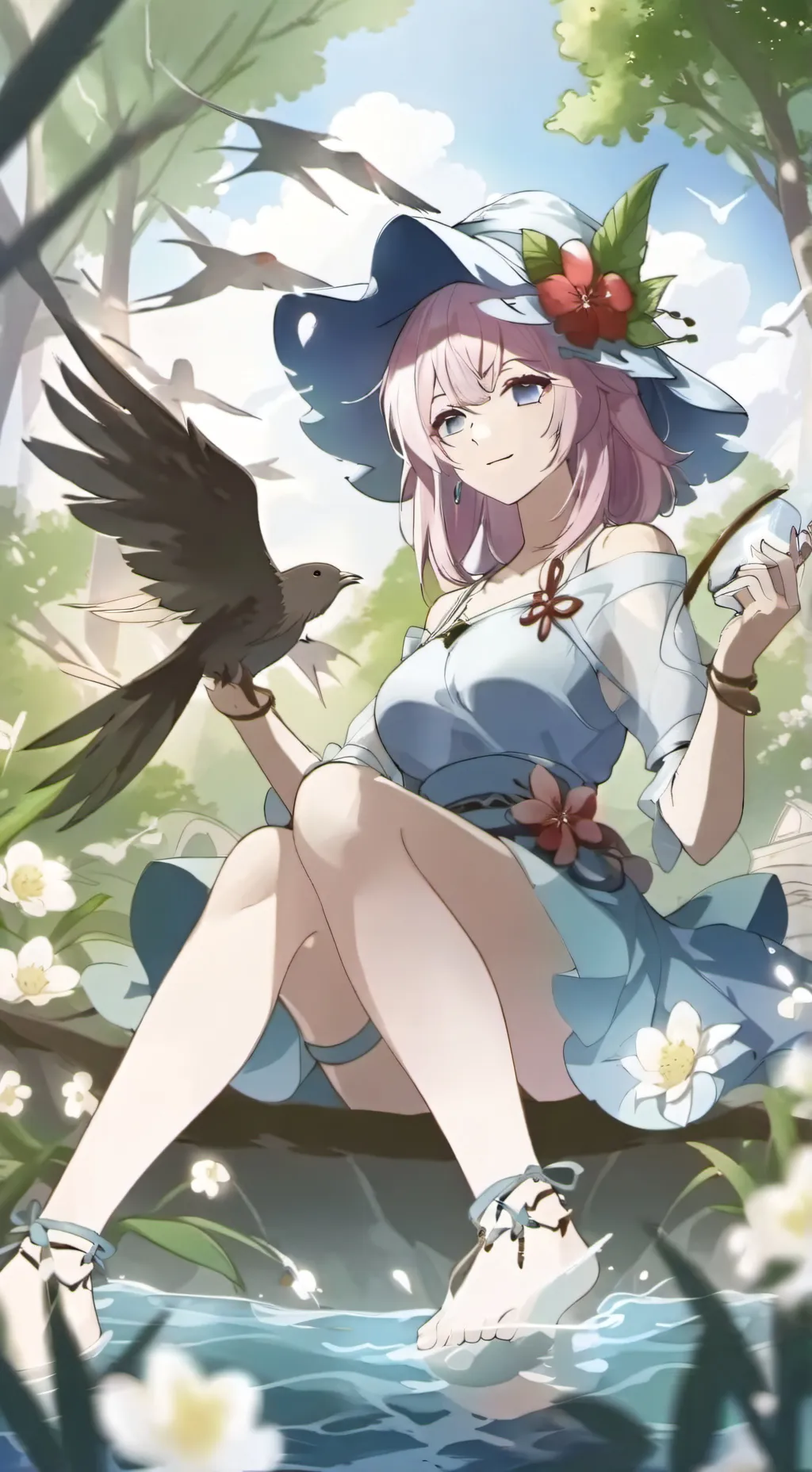 ai character: Katrina  background