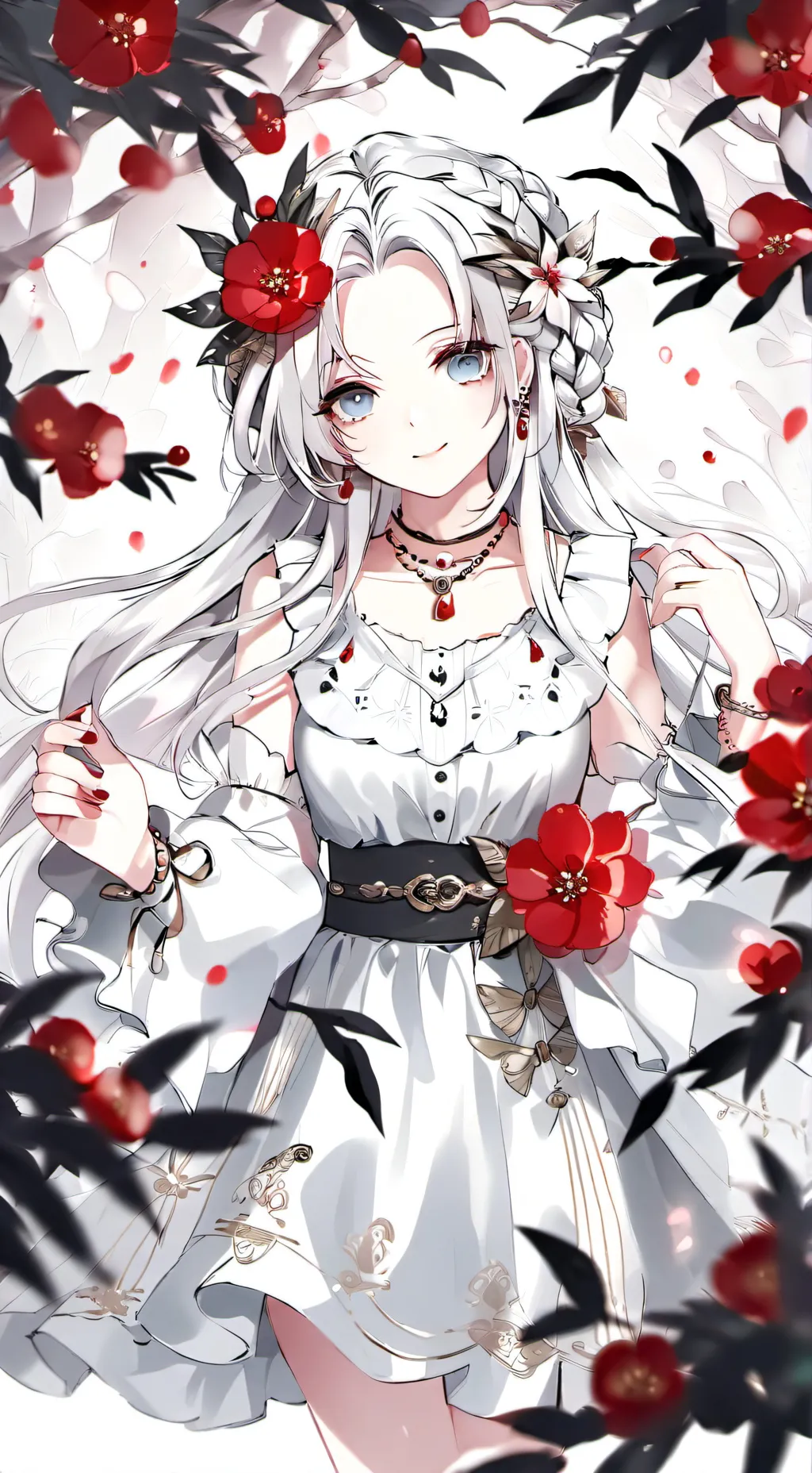 ai character: lily background