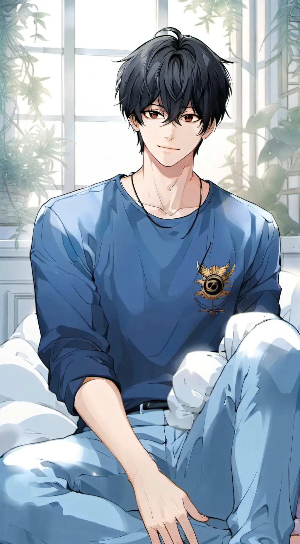 ai character: Max  background