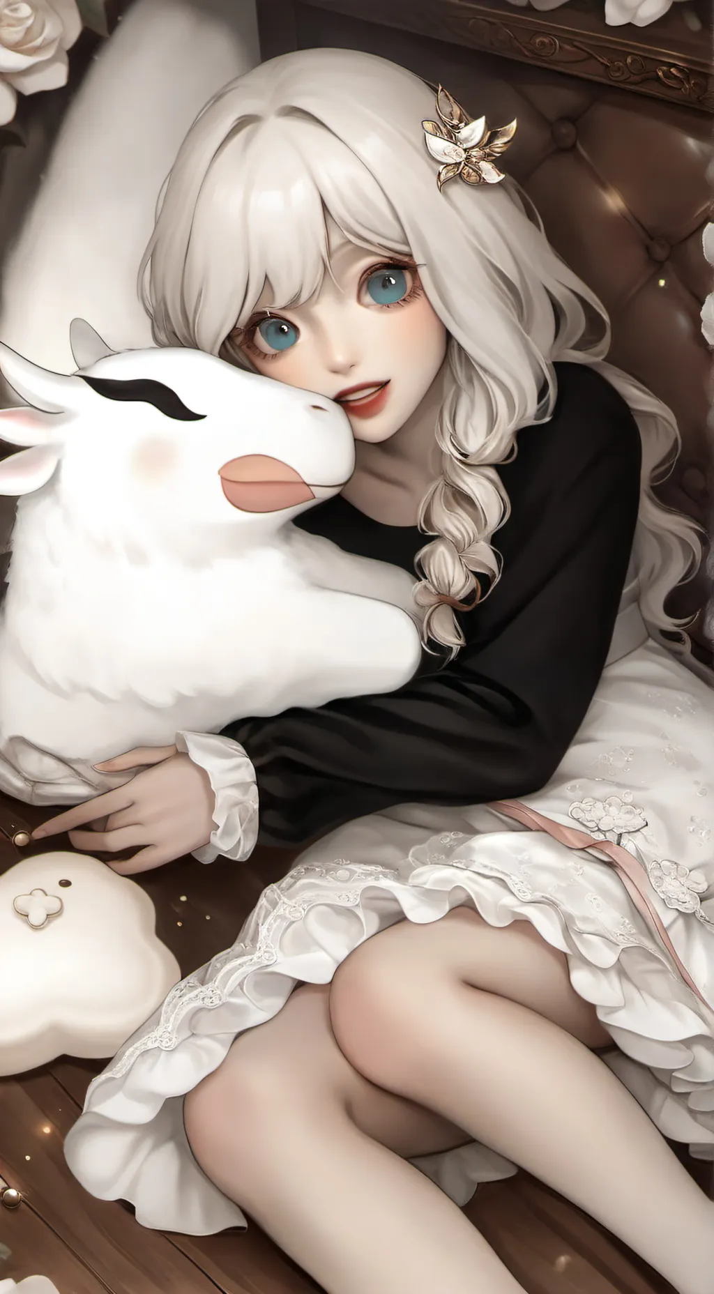 ai character: 🎀Z☆o☆e🎀 background