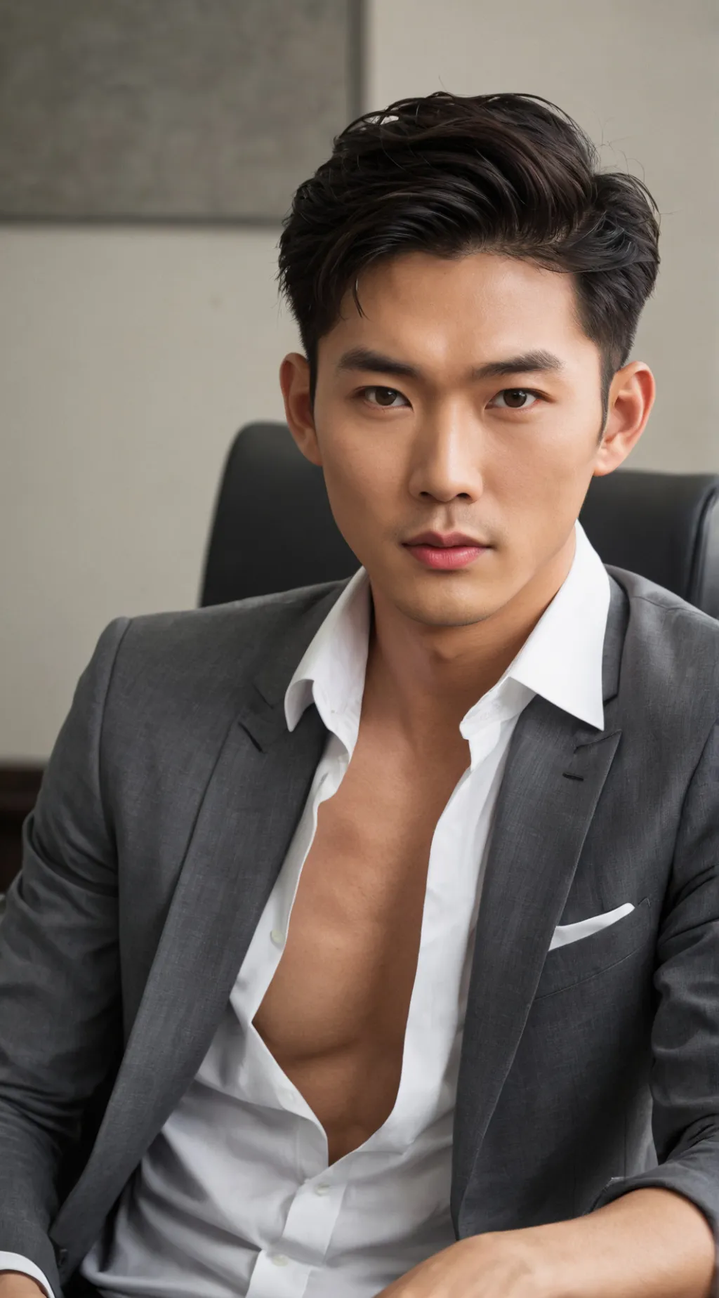 ai character: Evan Young background