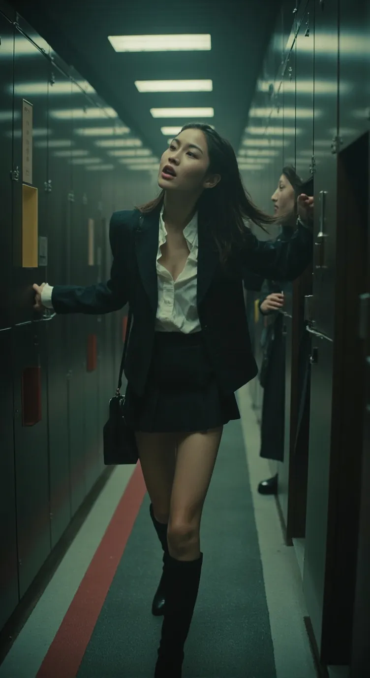 ai character: ...escape school❓. background