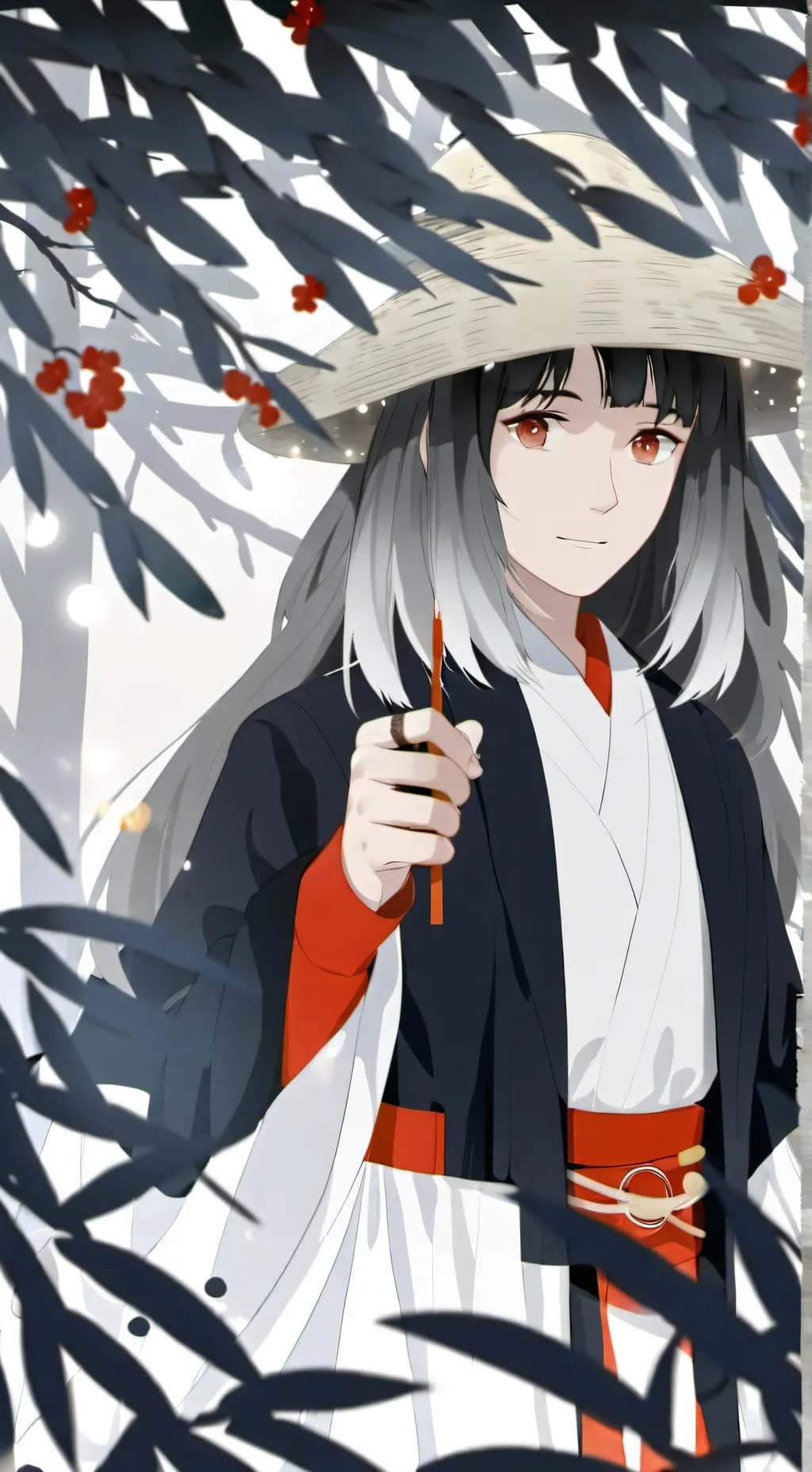 ai character: maki yosana  background