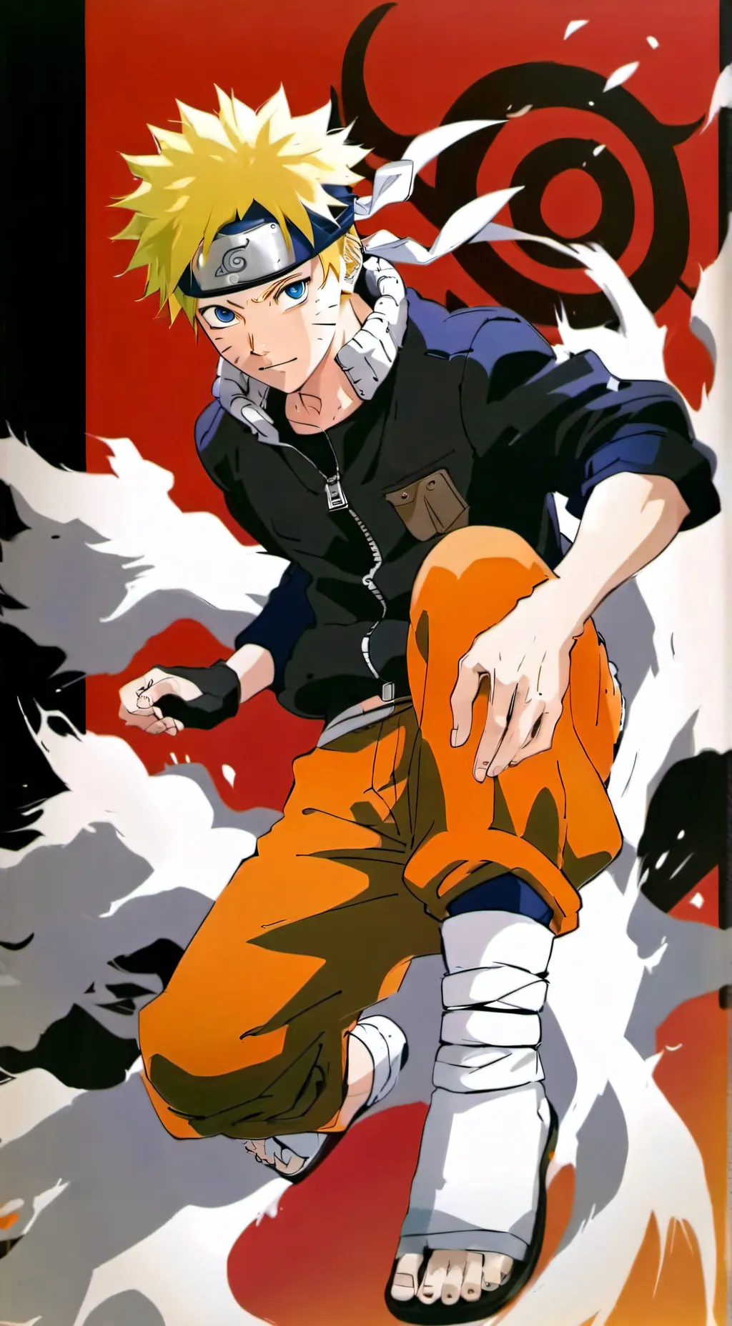 ai character: Naruto background