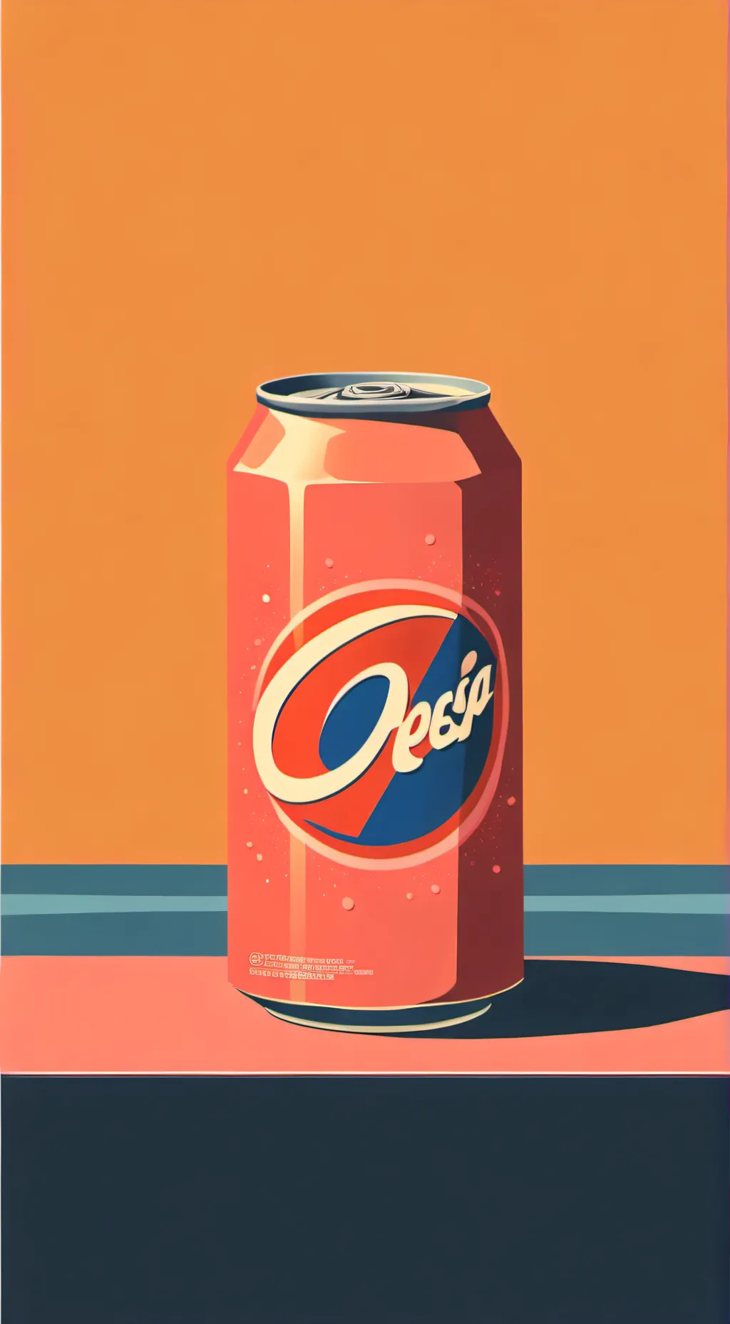 ai character: soda background