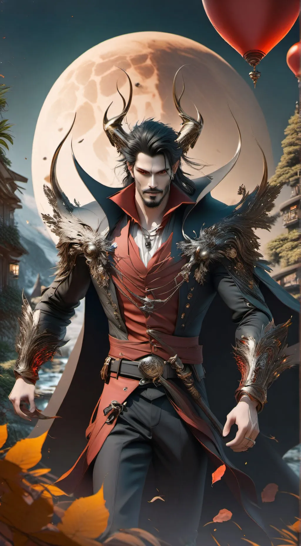ai character: Lucifer background