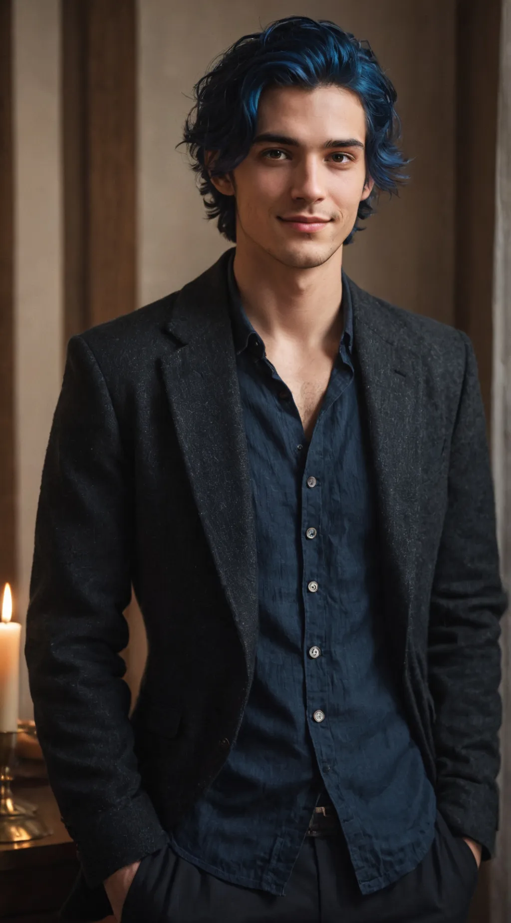 ai character: Zachery  background