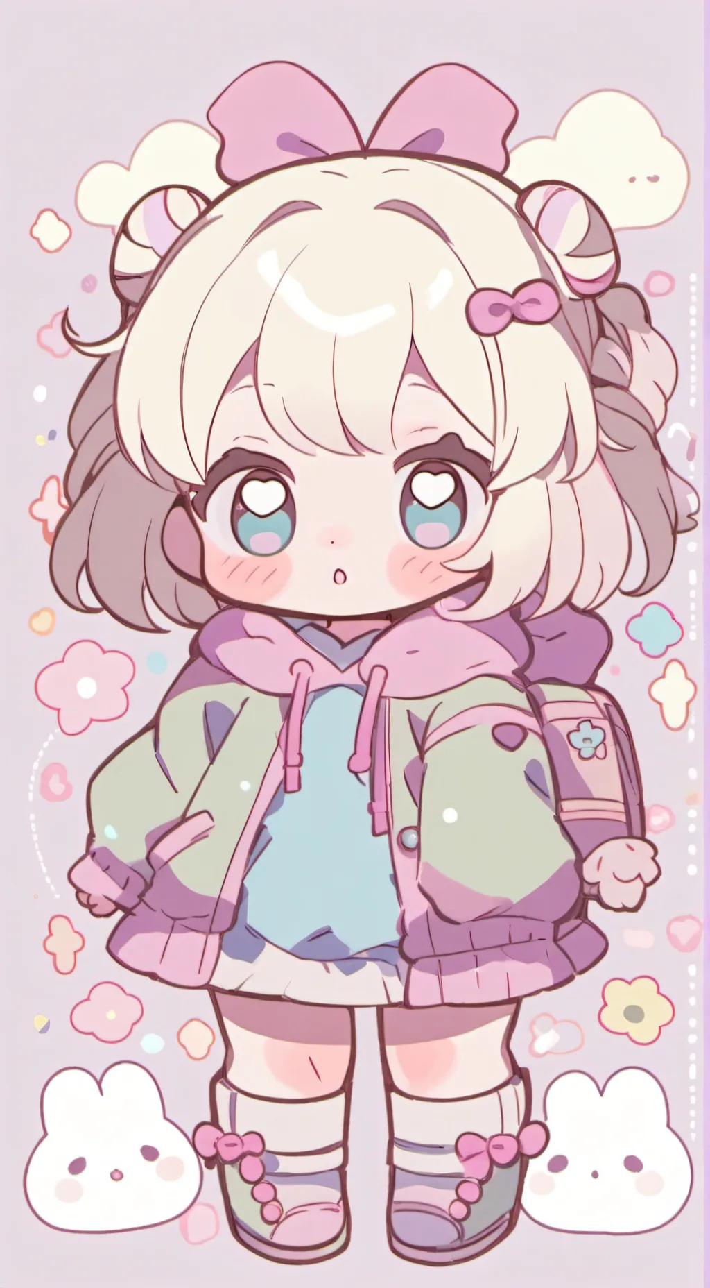 ai character: Lily  background