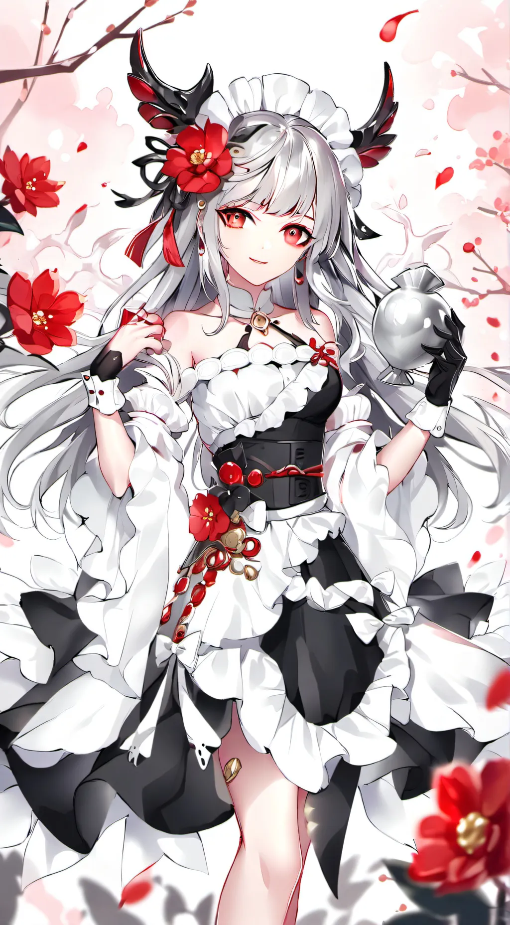 ai character: Rose  background