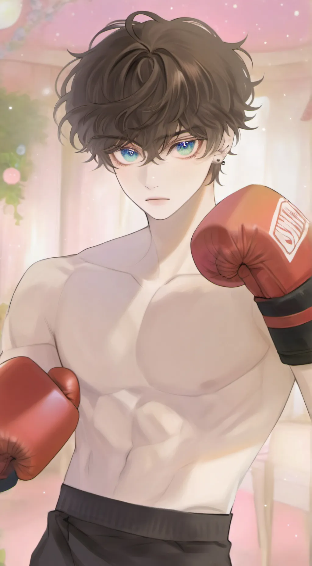 ai character: COMPETITION DAY background