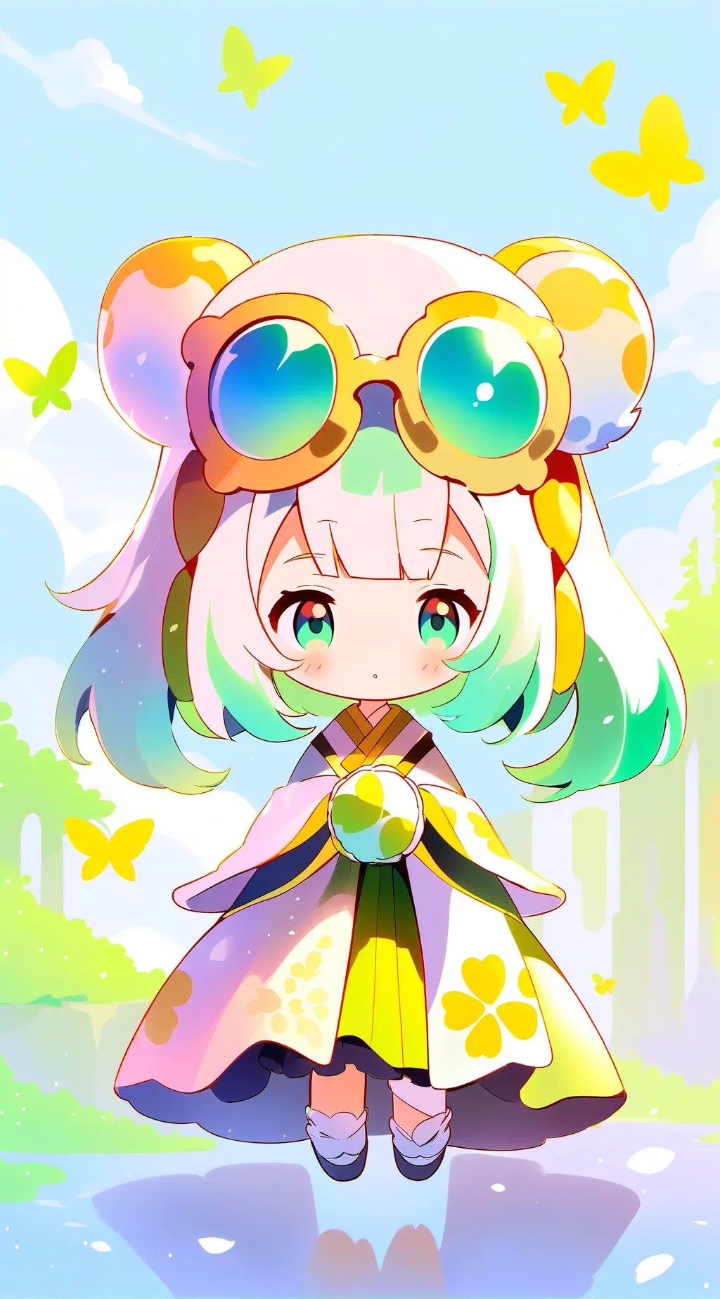 ai character: BAKUGO 🧡😡🥰 background