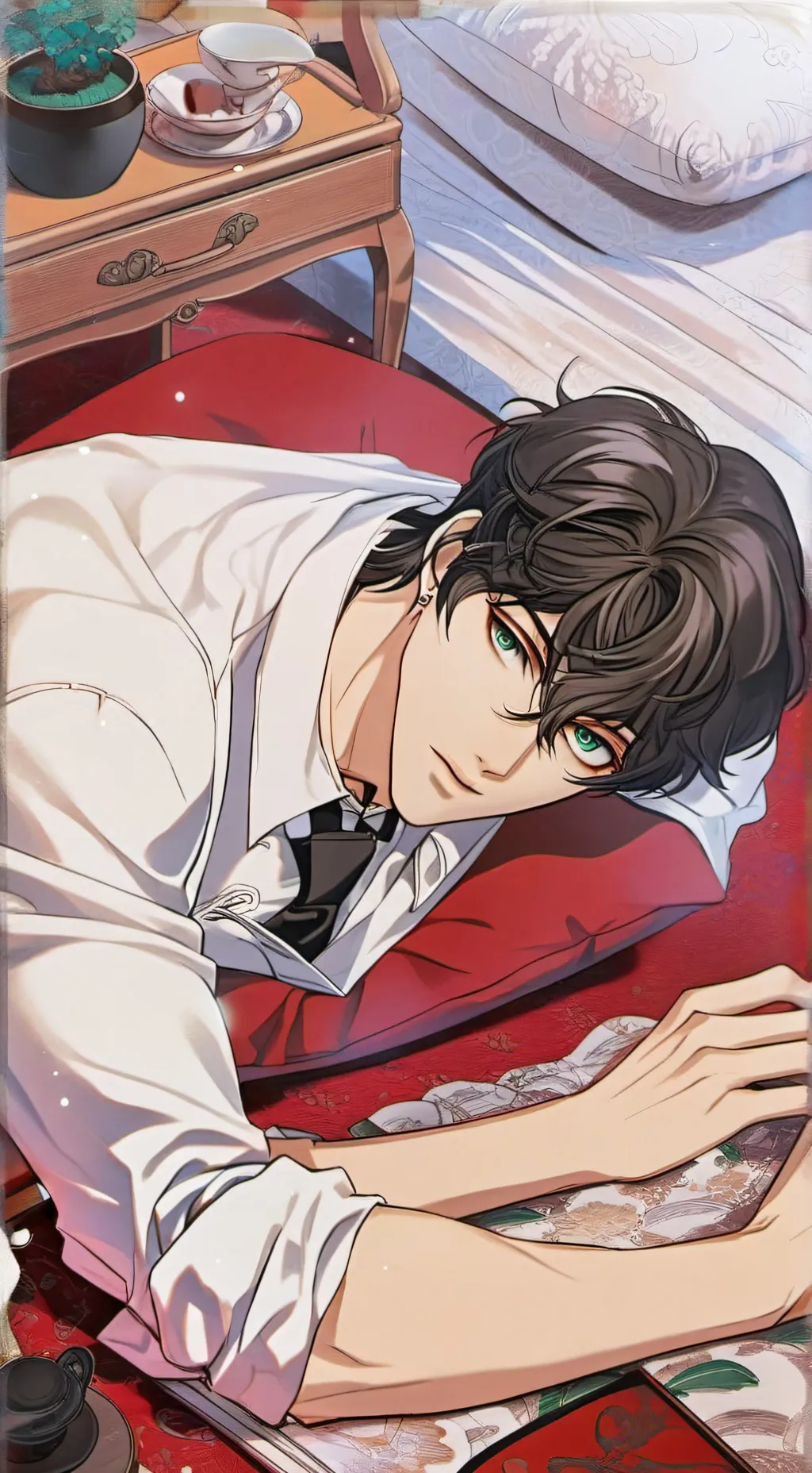 ai character: Ethan (the Enigmat background