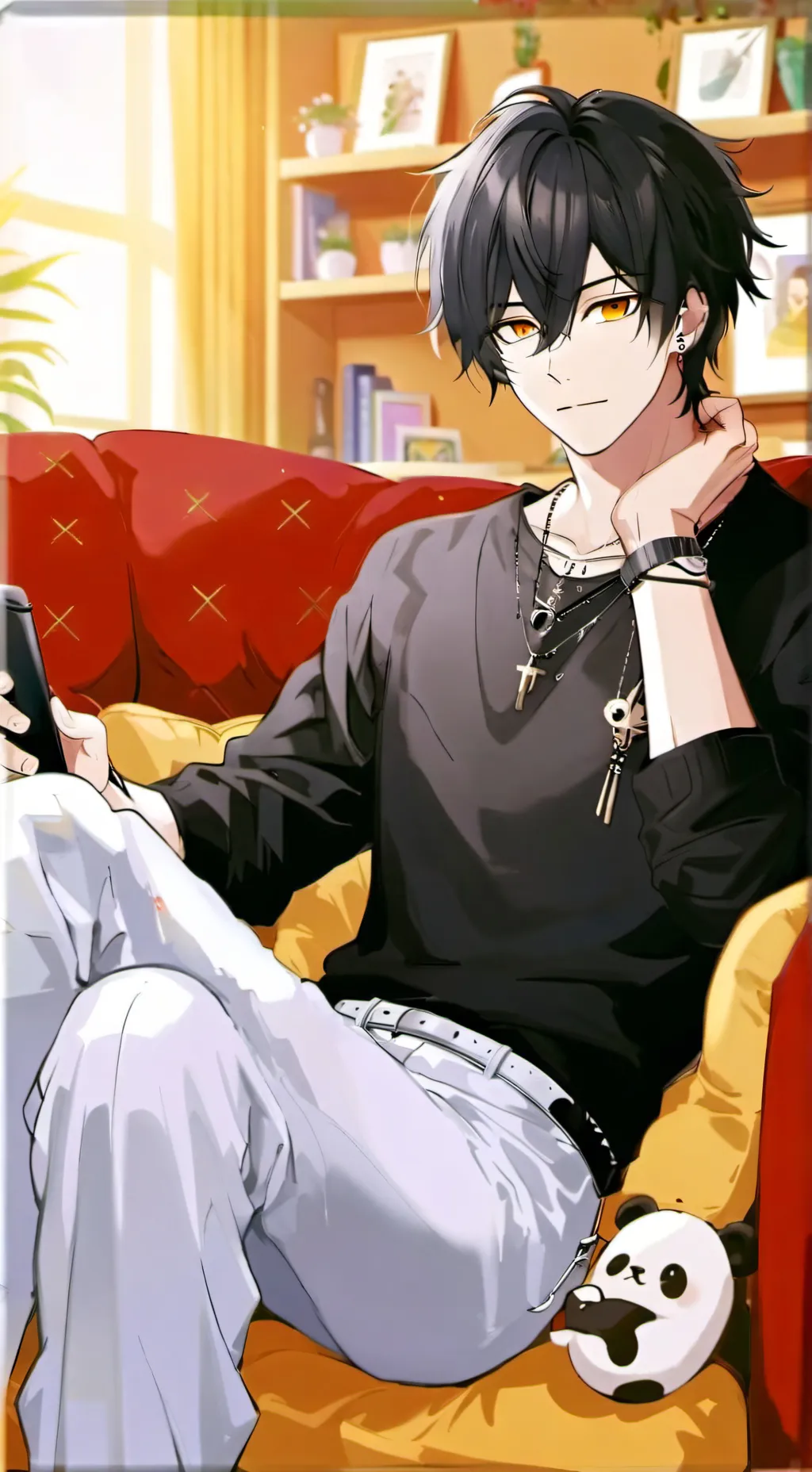 ai character: Gin background