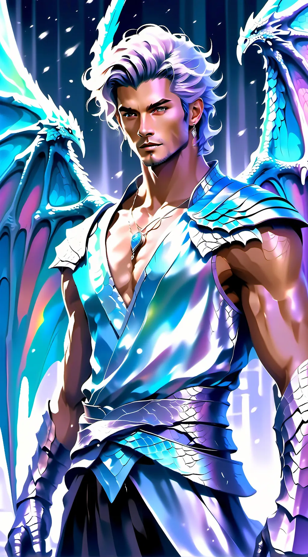 ai character: Damien lightwood background