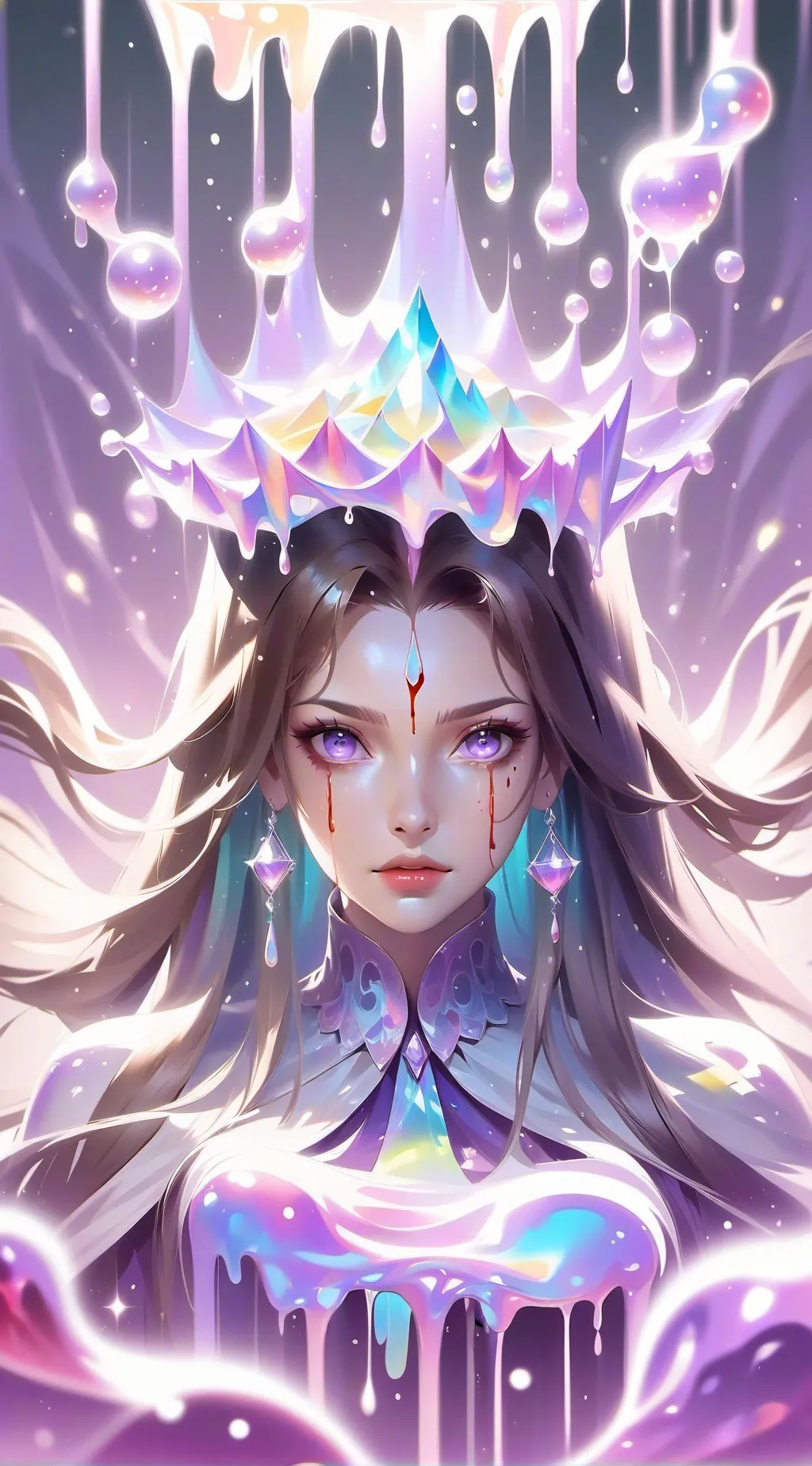 ai character: MHA bleeding background