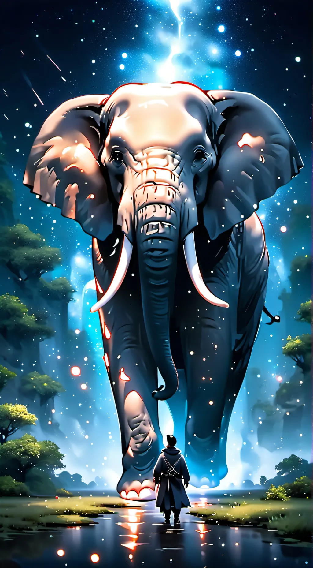 ai character: Cute background