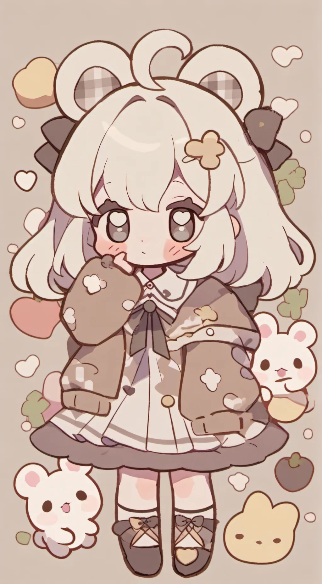 ai character: 💖🩷bebe conejito 🩷💖 background