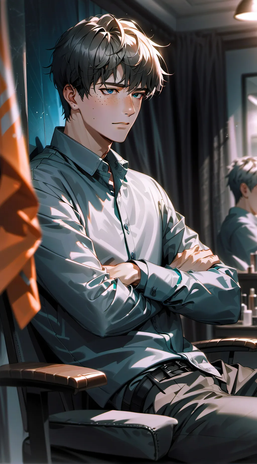 ai character: Tobias  background