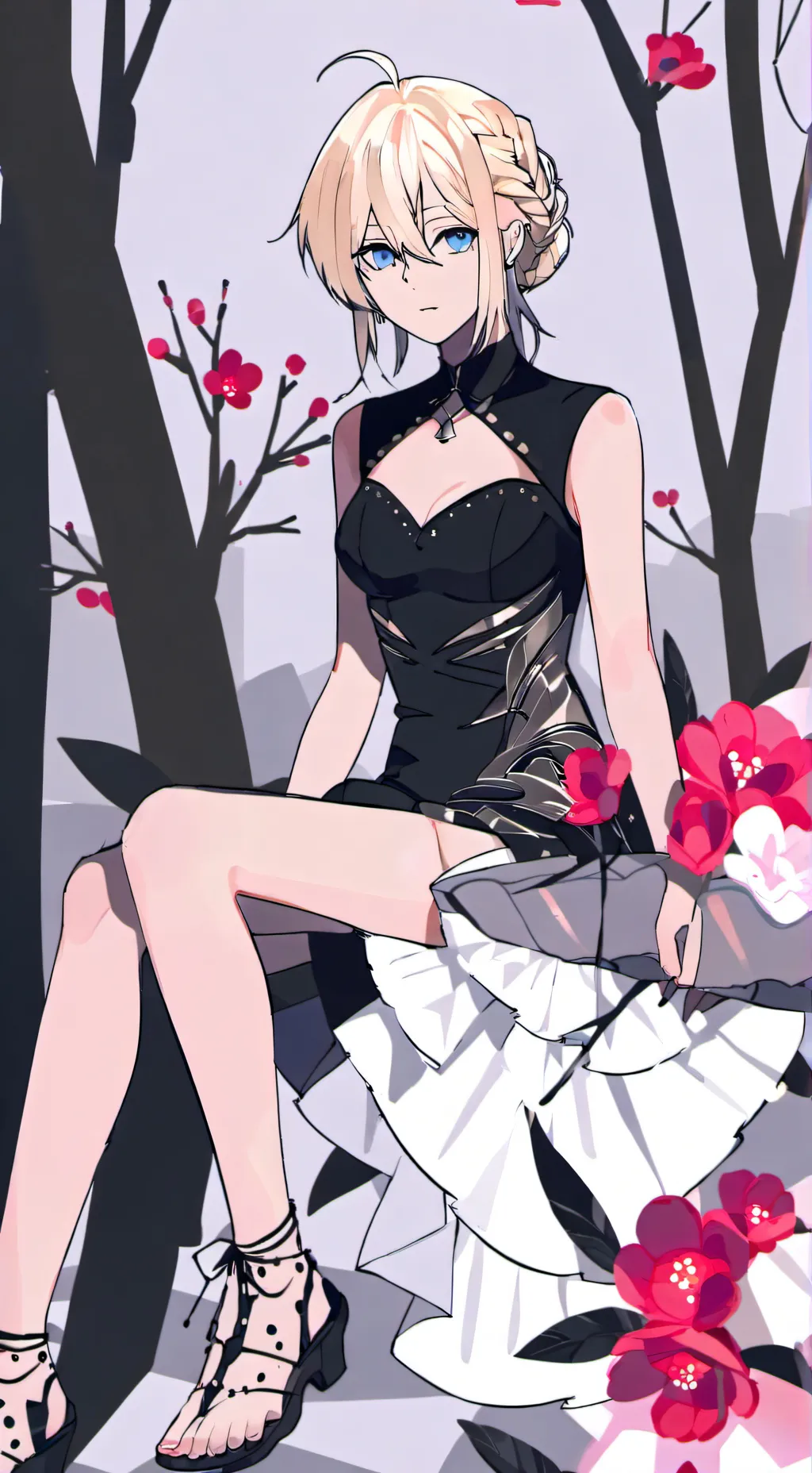 ai character: Pick me?  background