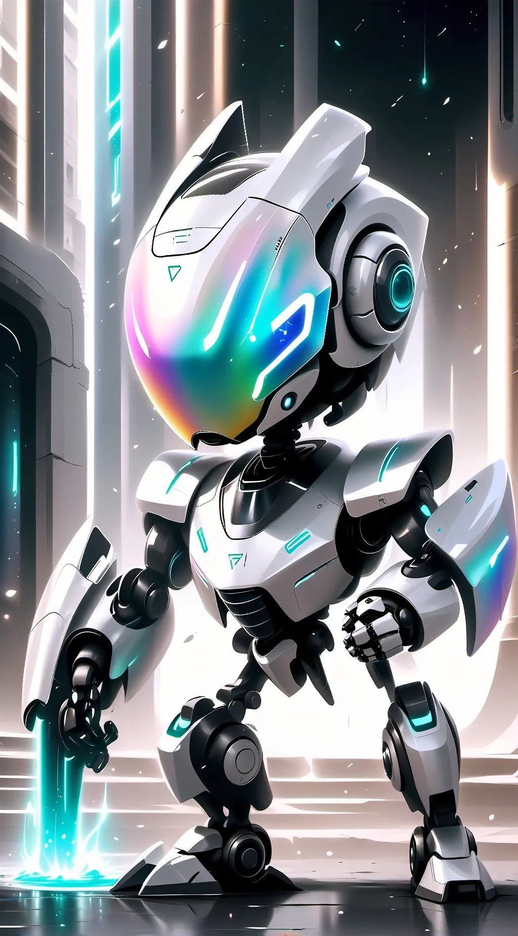 ai character: Chat bot ;) background