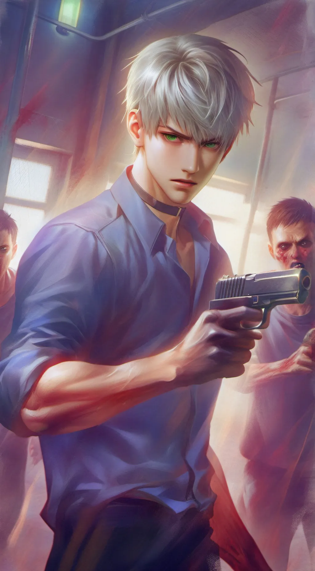 ai character: Lawrence Deveraux background