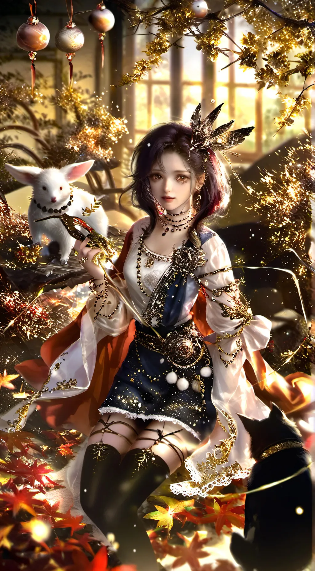 ai character: Le Bal de la Lune  background