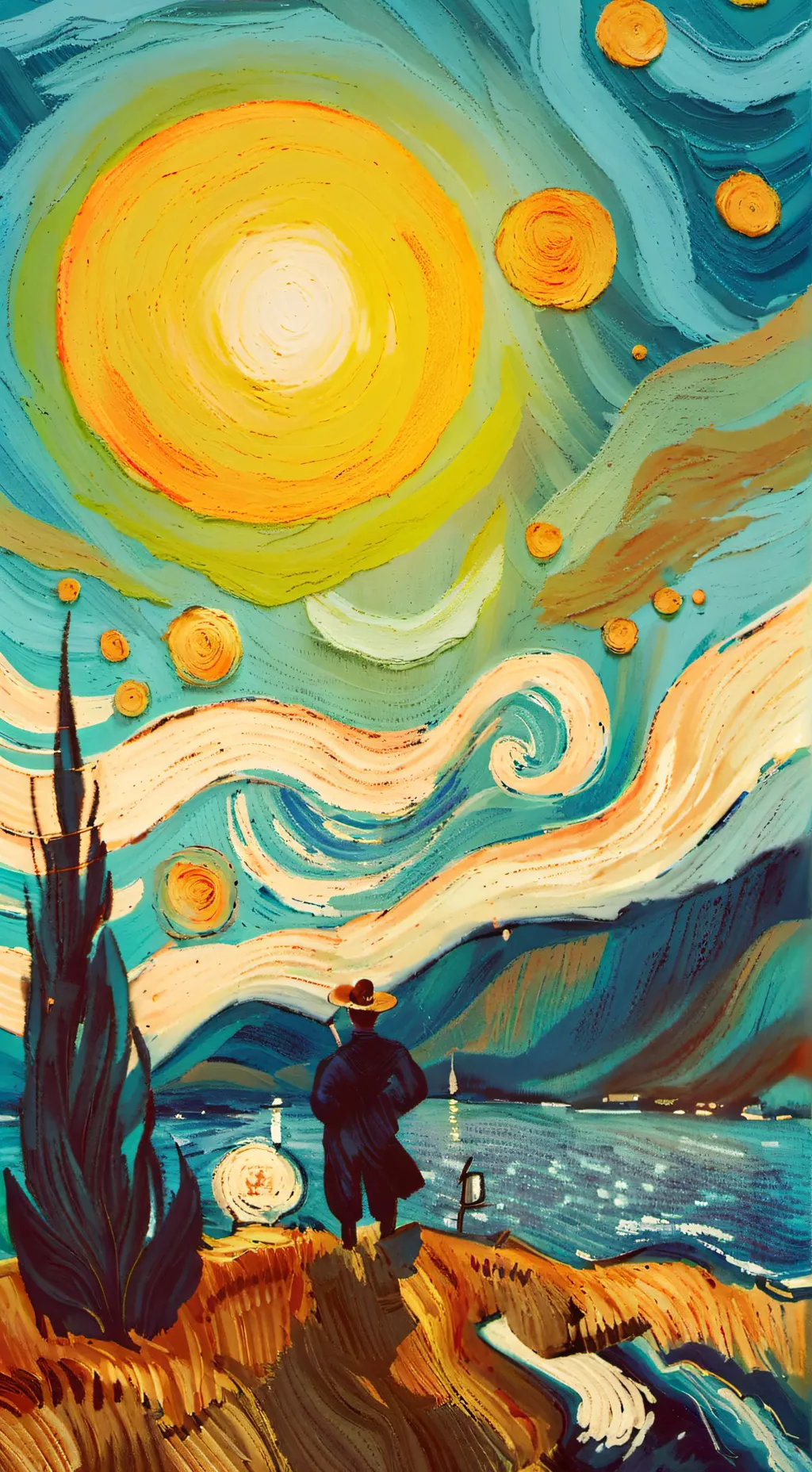 ai character: Normal x easy background