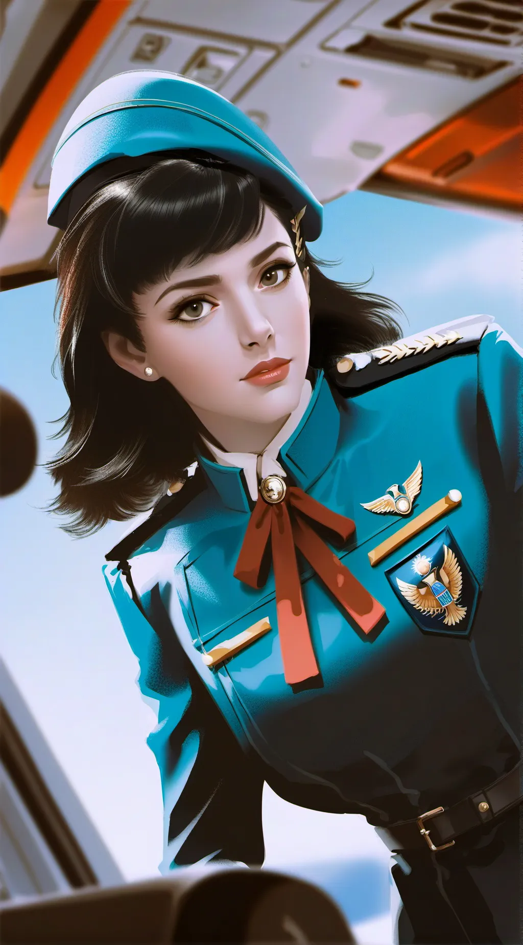 ai character: Mathilda  background