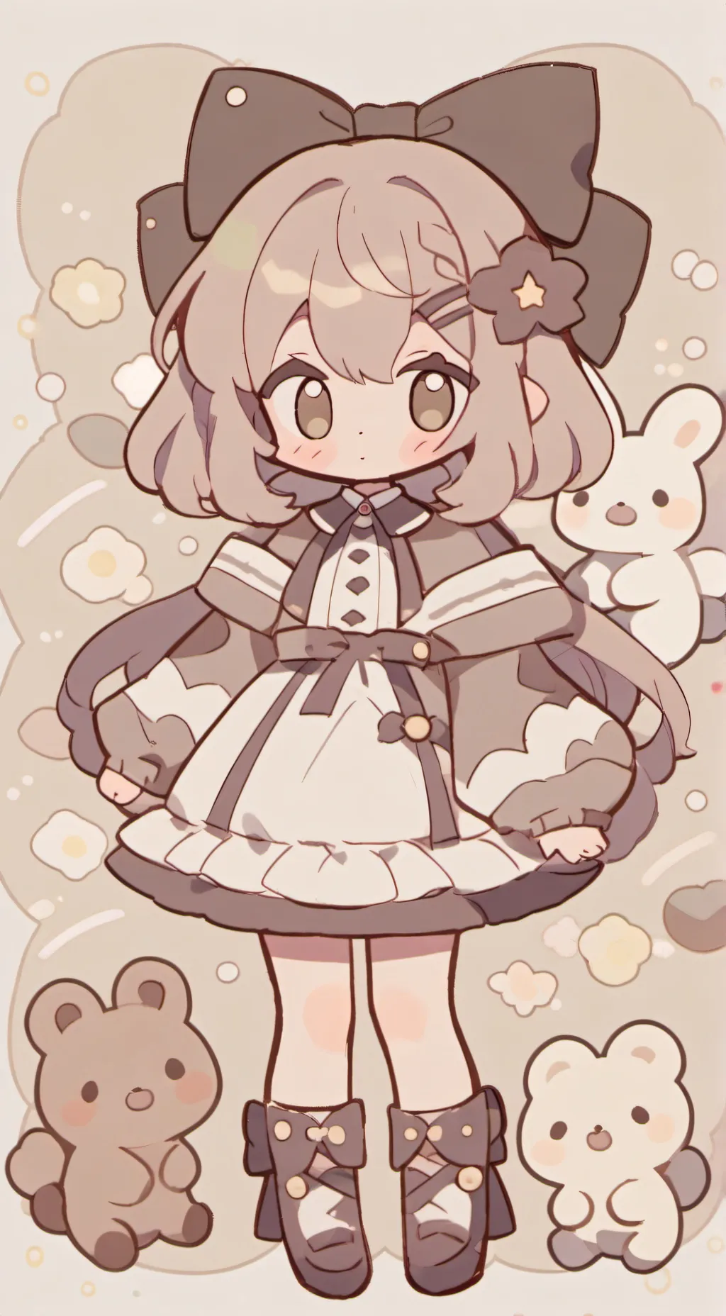 ai character: iris background