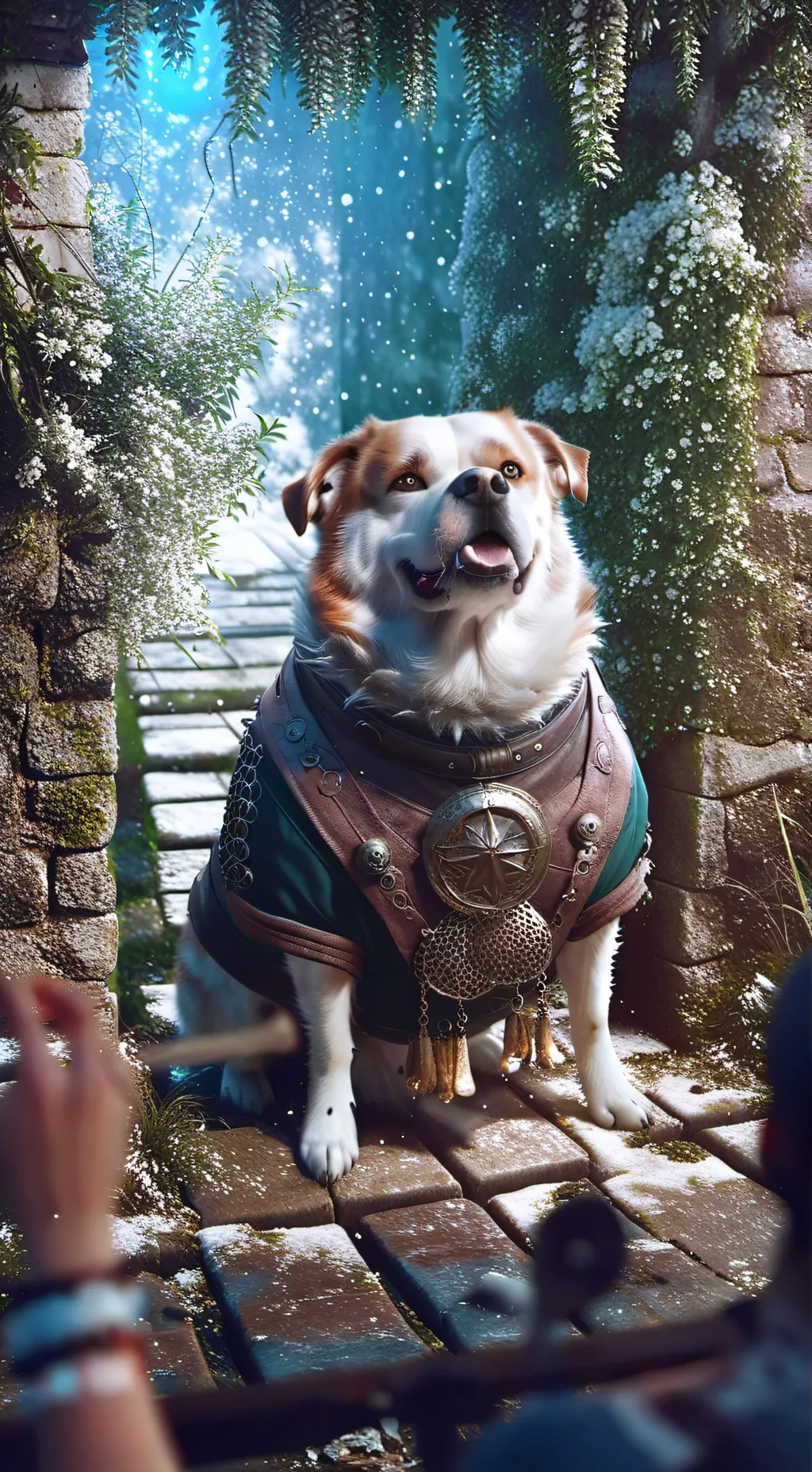 ai character: Sir barkington background