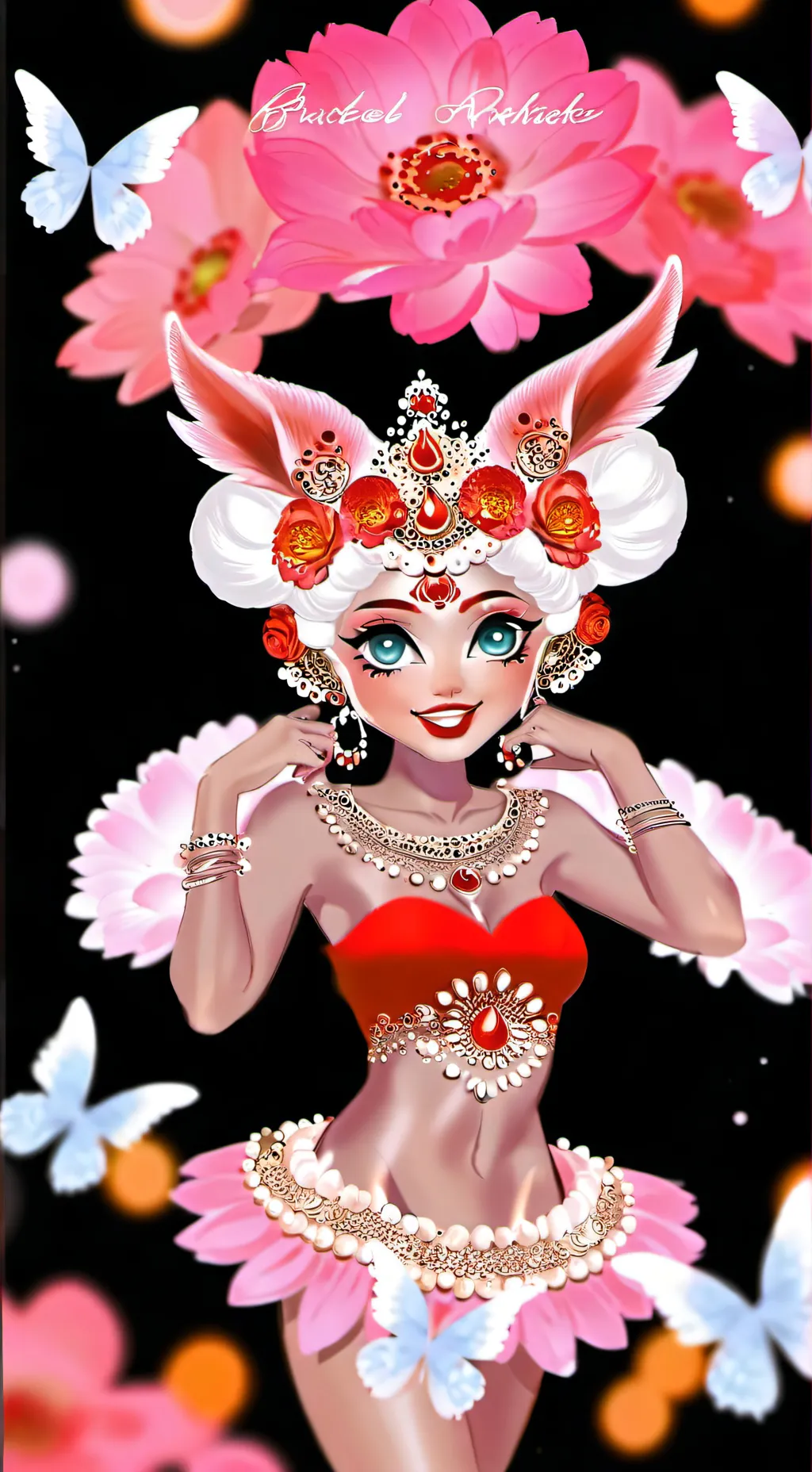 ai character: lvia  background