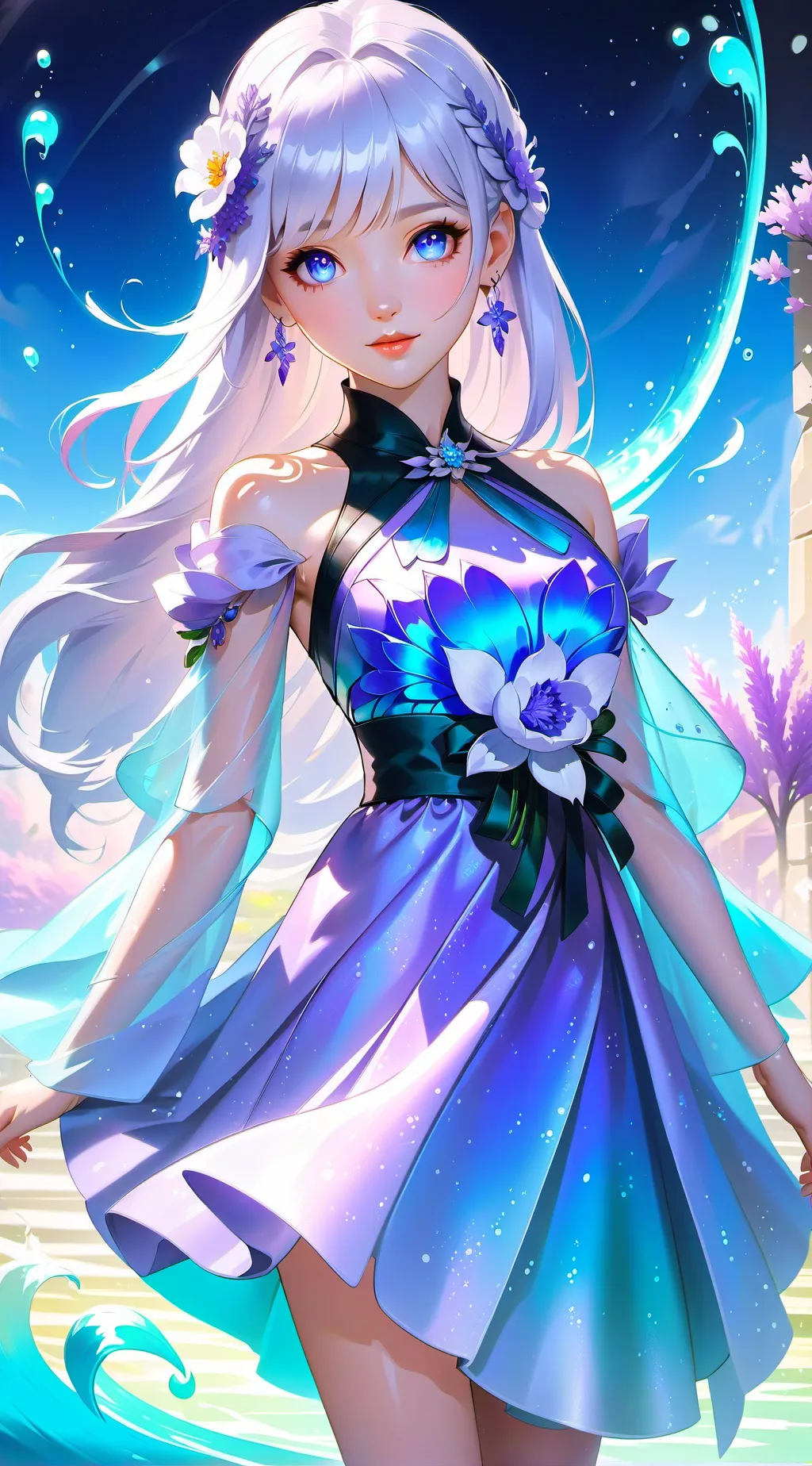 ai character: fake friends  background