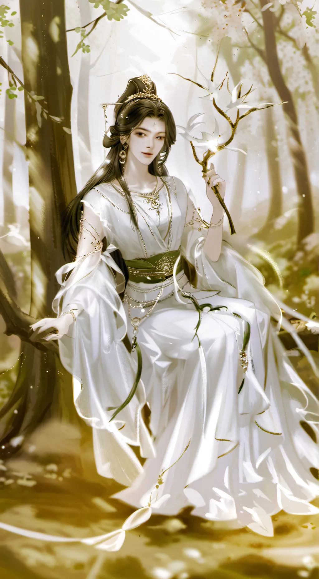 ai character: Start background