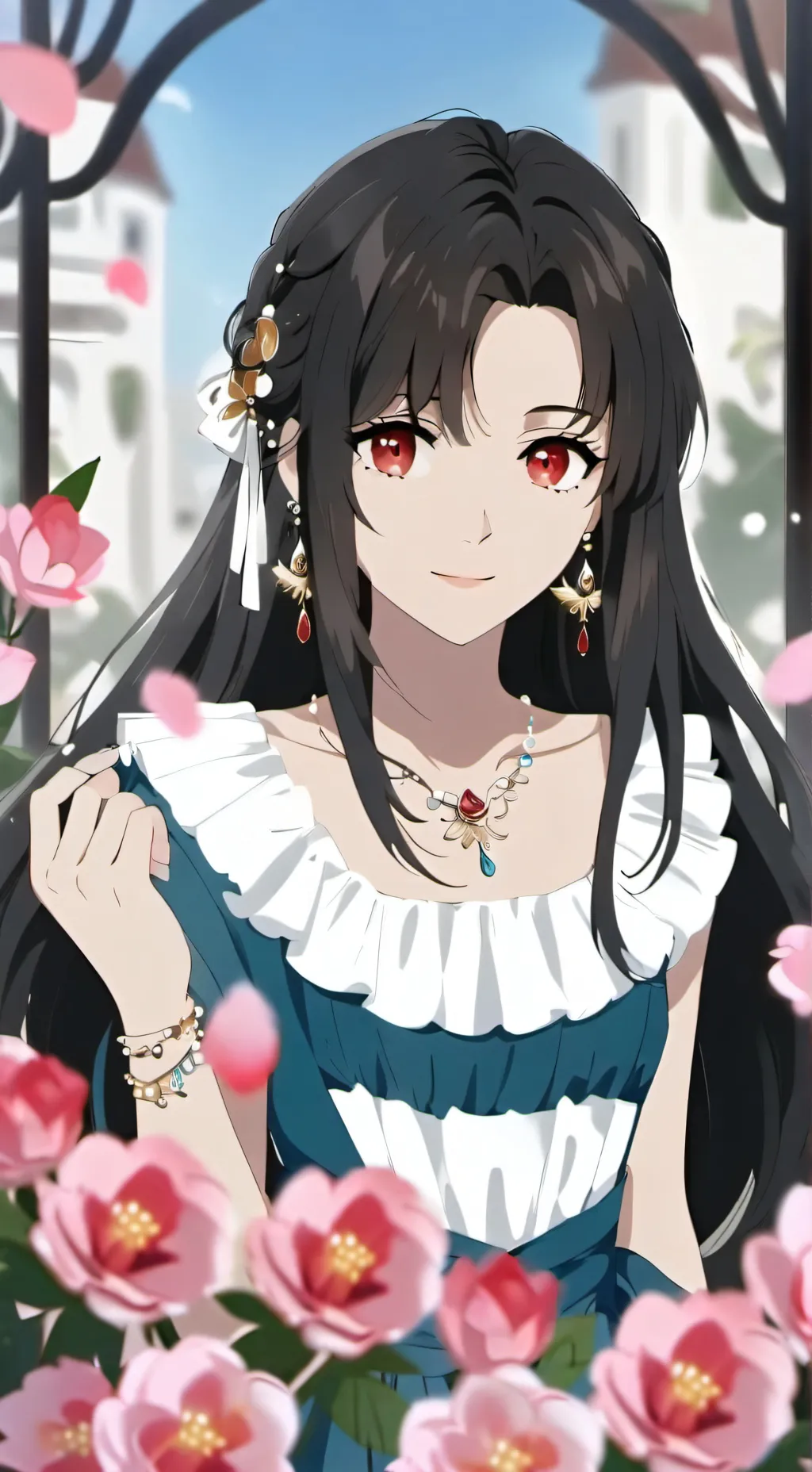 ai character: Eun moon background