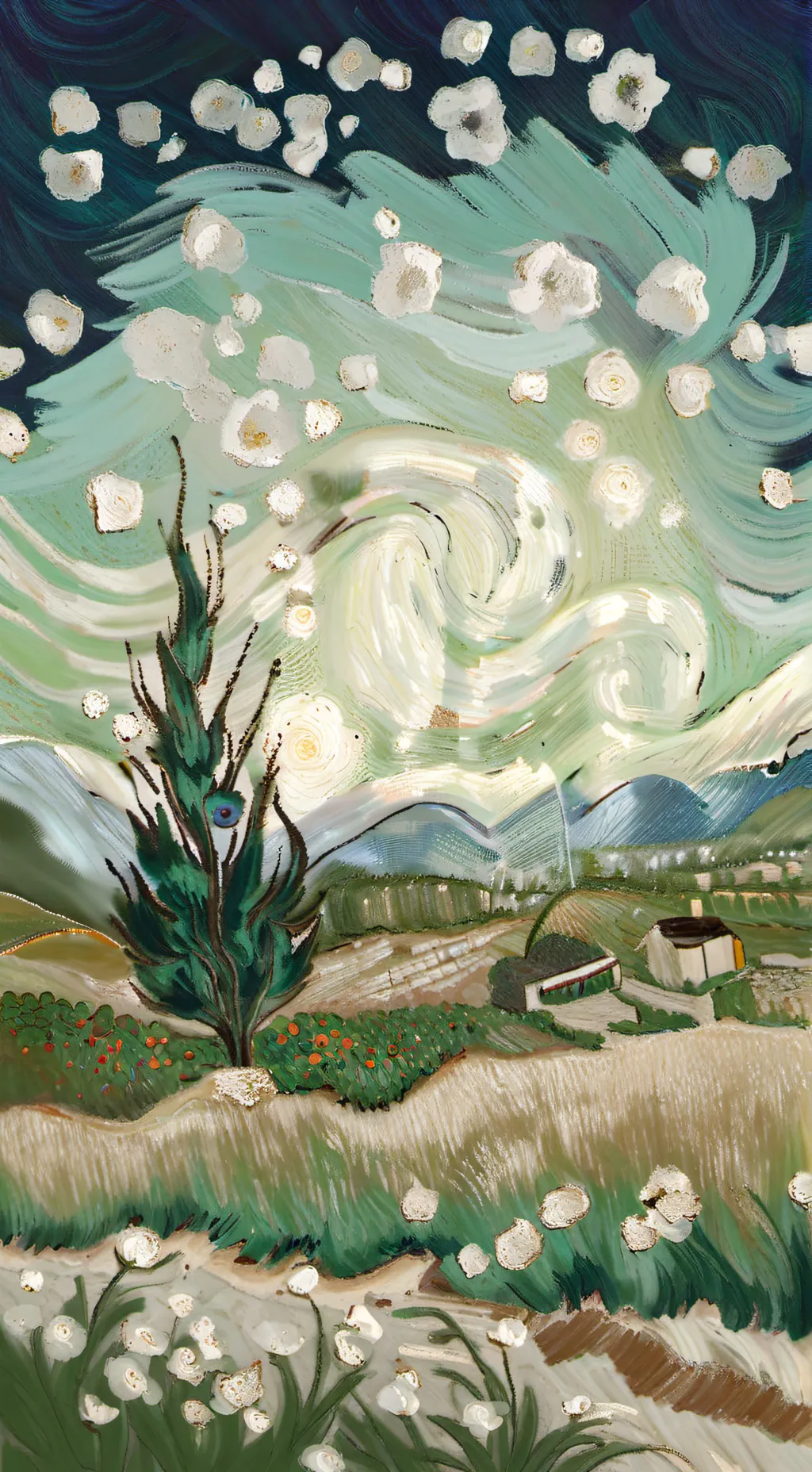 ai character: buho x ciervo 2  background