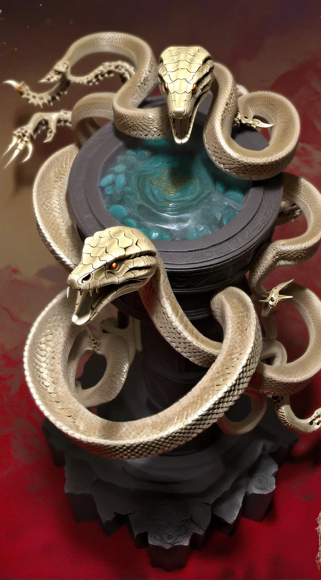 ai character: Heart listener background