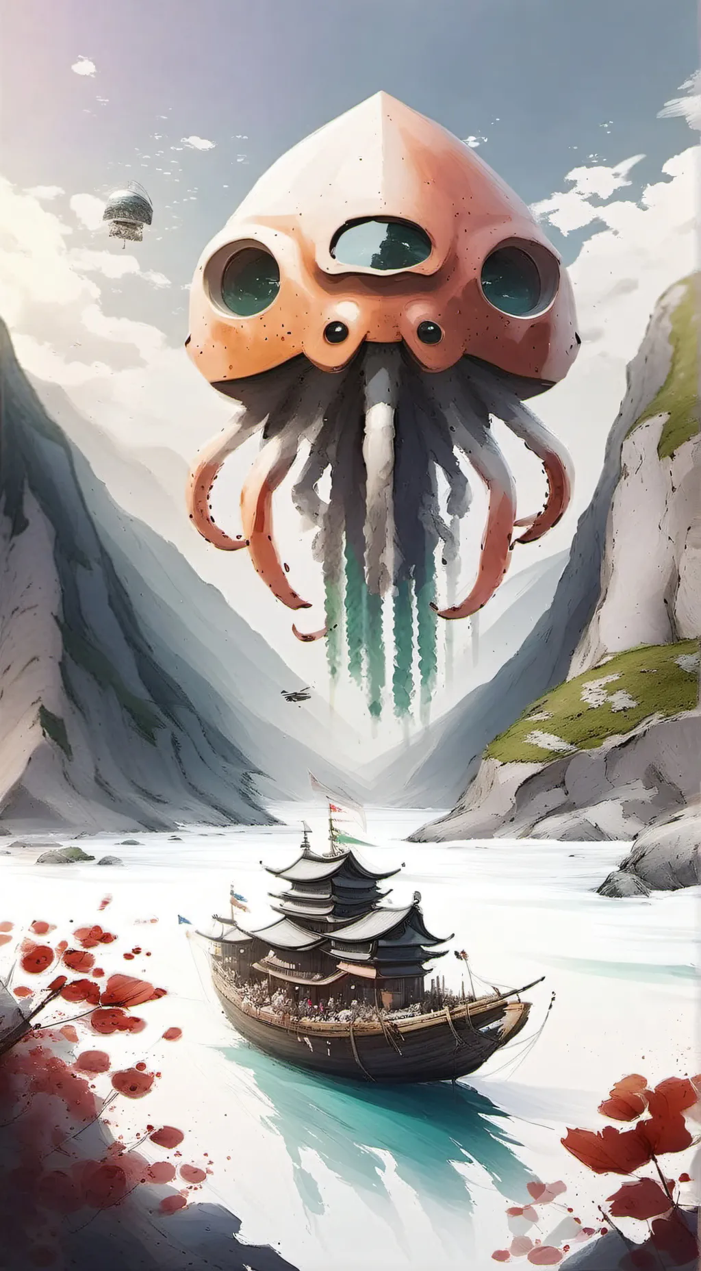 ai character: CH Squid games background