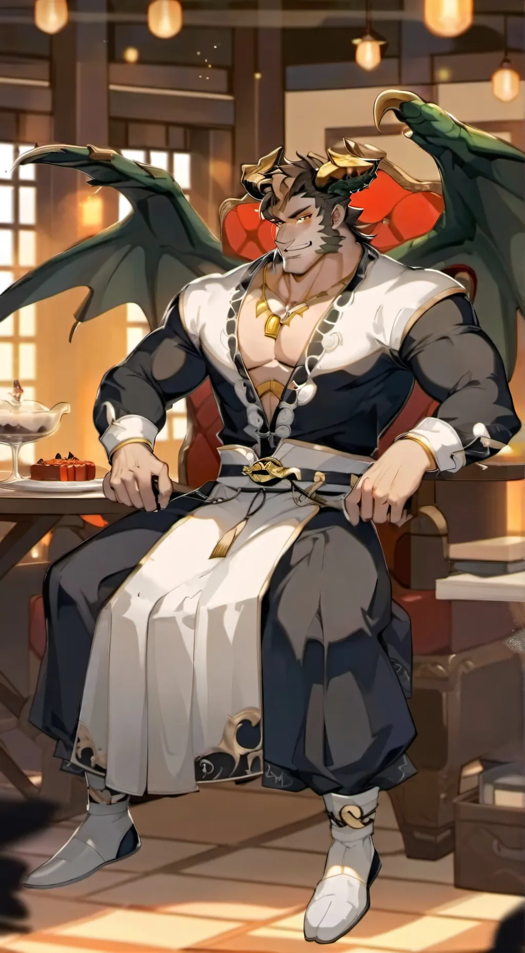 ai character: Ariston Draconis background