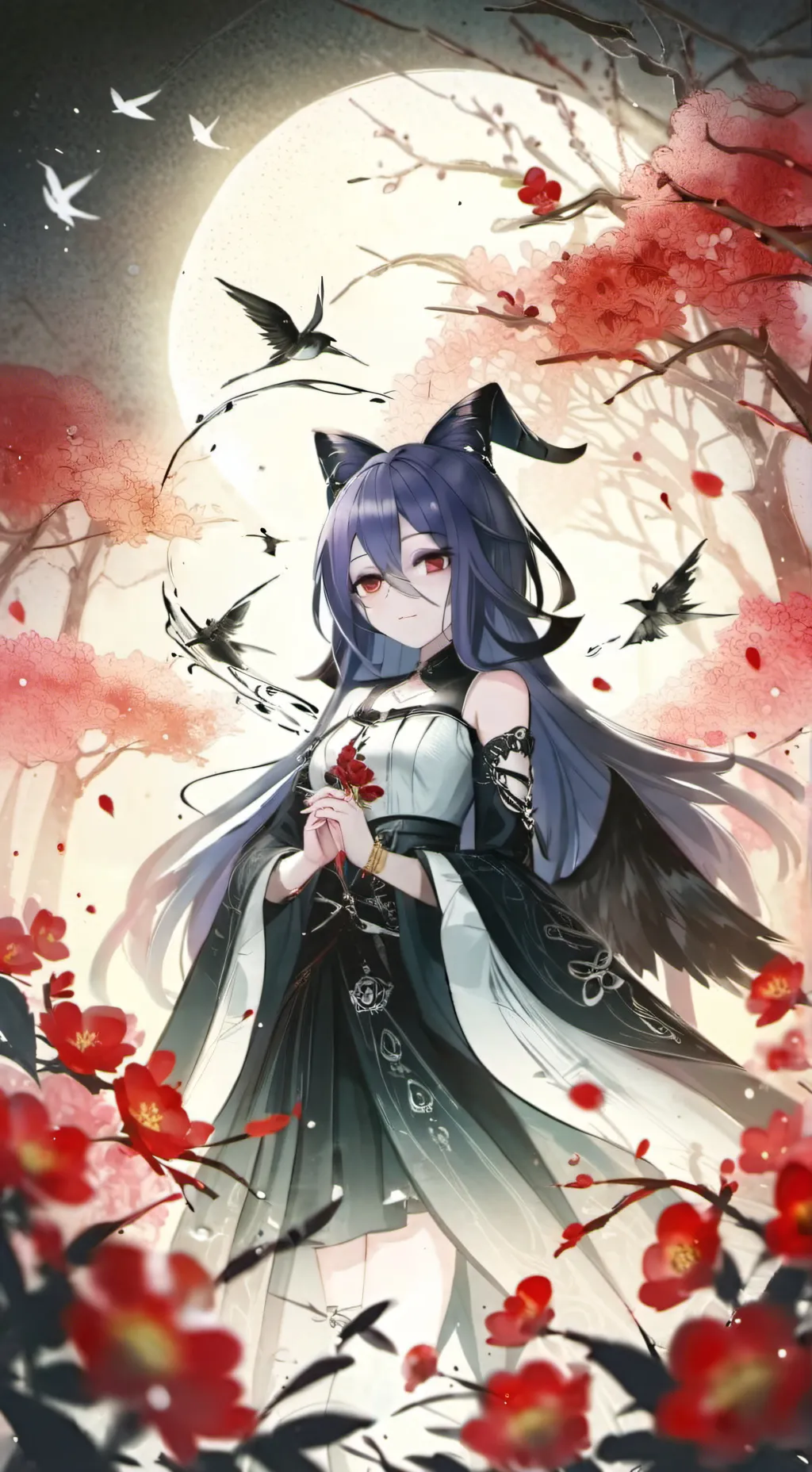 ai character: Сайка background