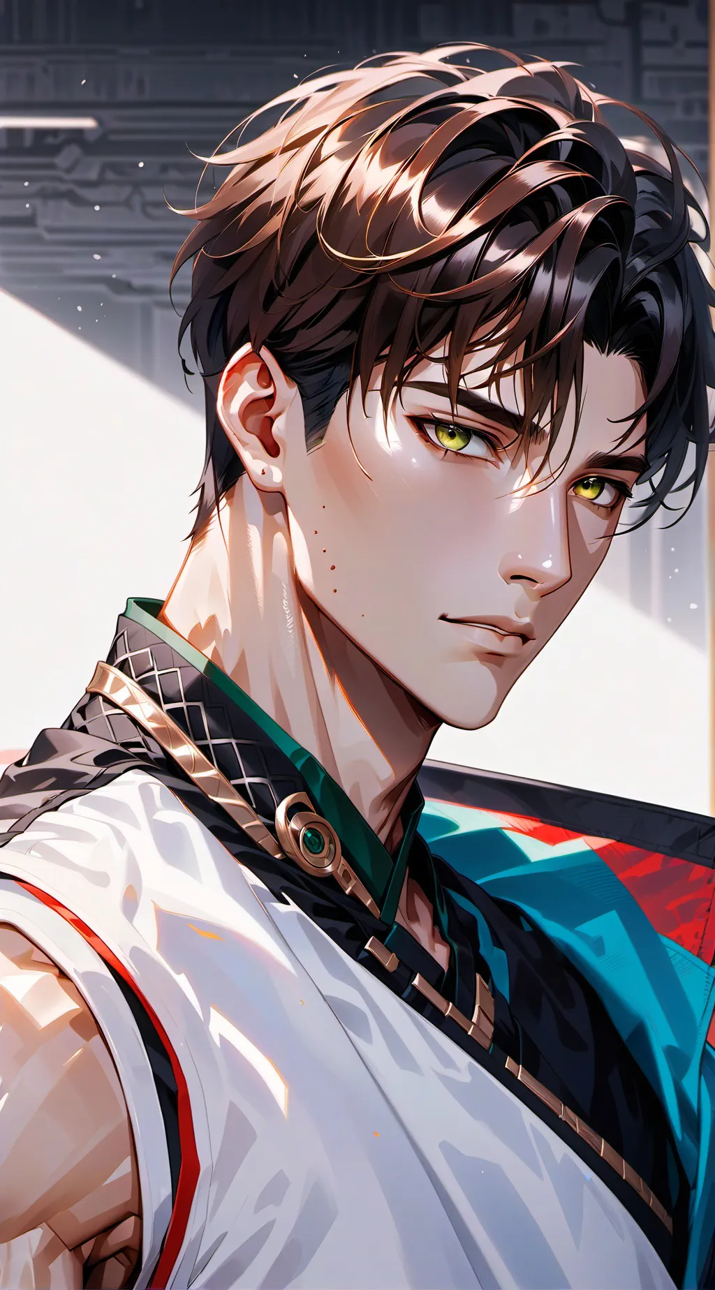 ai character: --𝓶𝓲𝓵𝓸☘︎ background