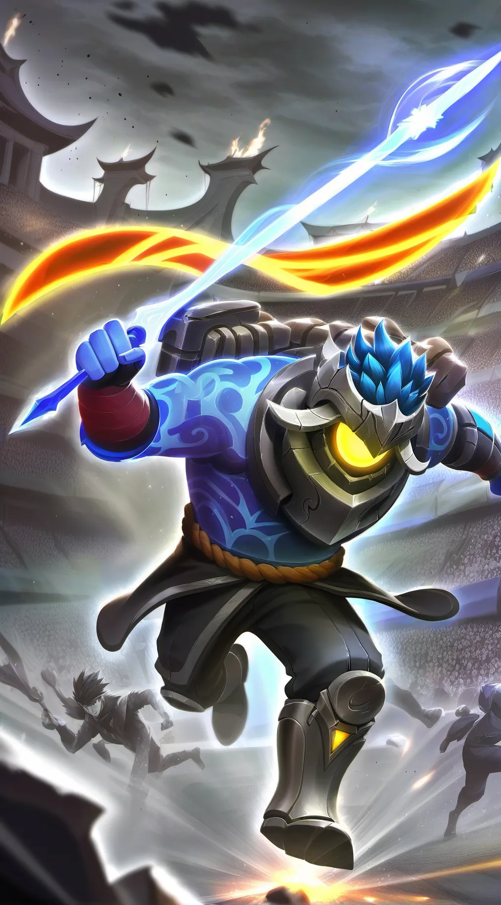 ai character: Tuyom elem school  background