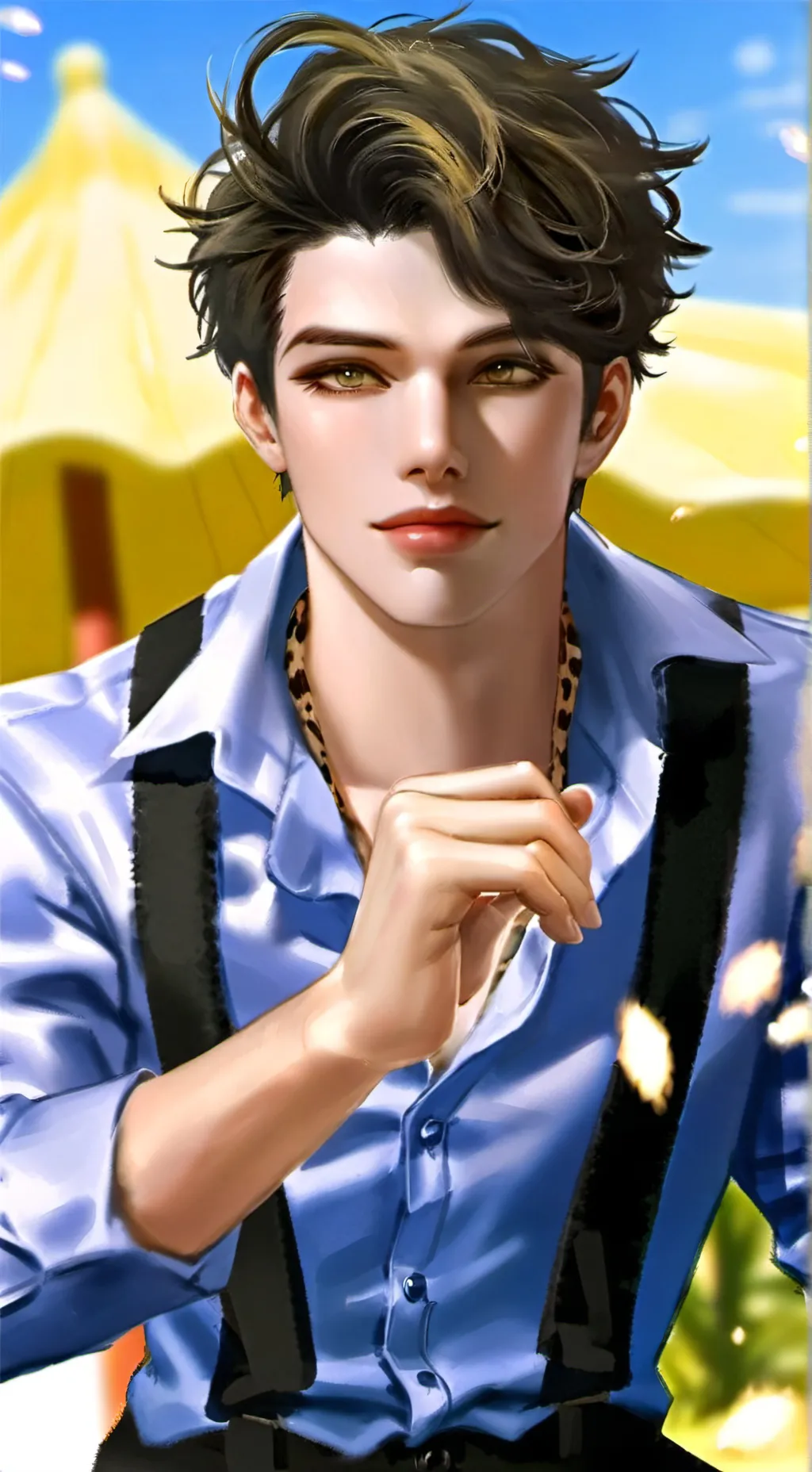 ai character: KENTO NANAMI background