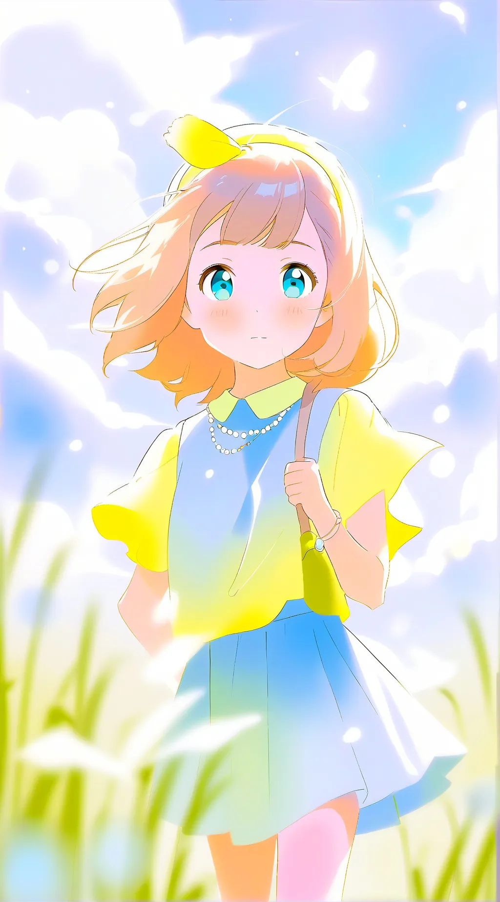 ai character: annoying lil sis background