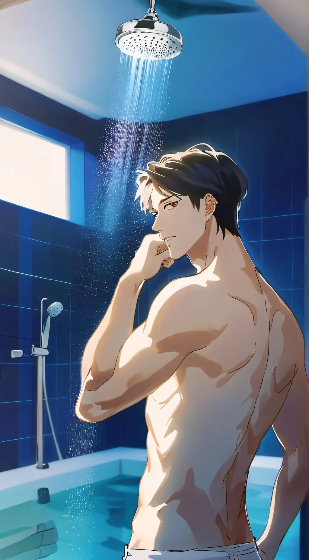 ai character: Make a man background