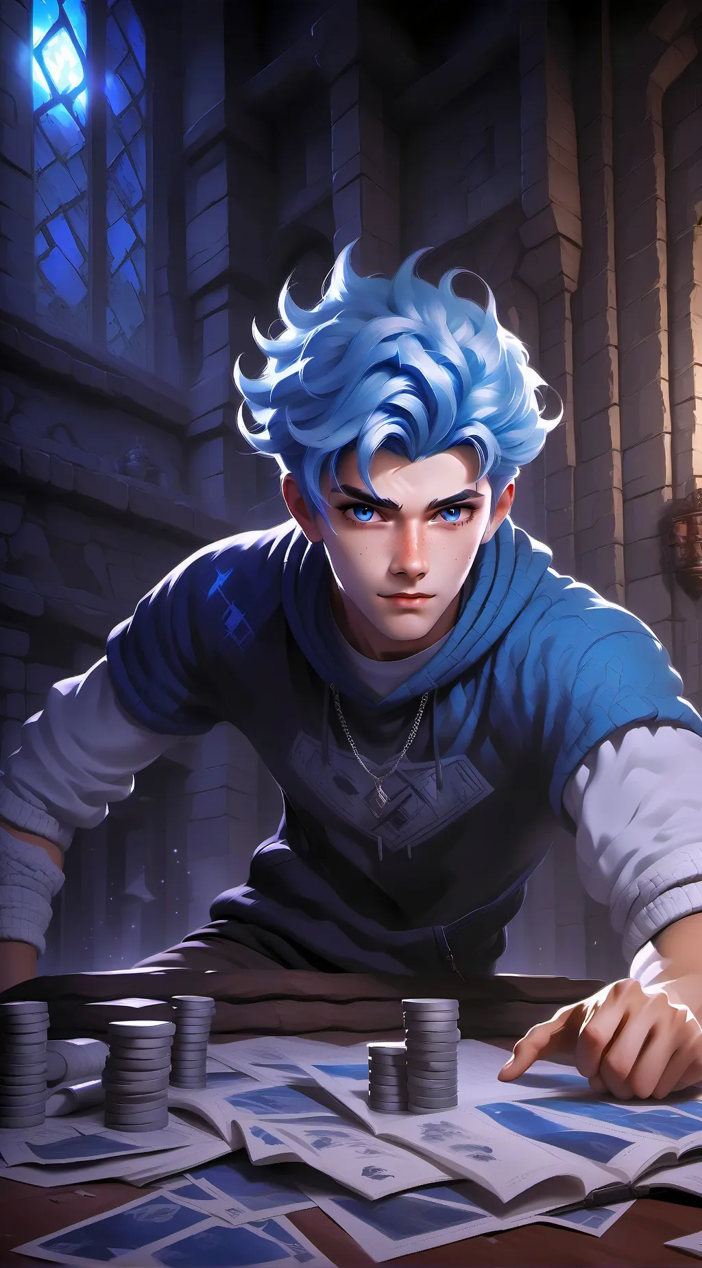 ai character: Tommaso background