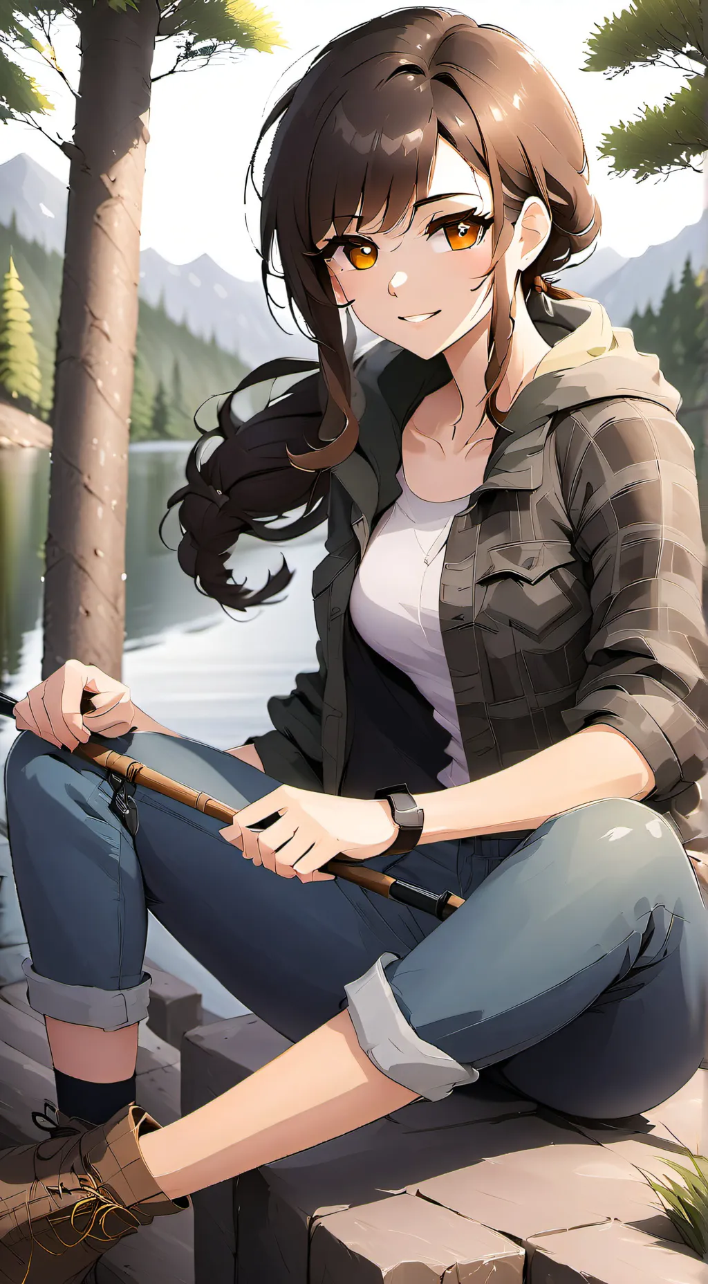 ai character: Aliea Young background