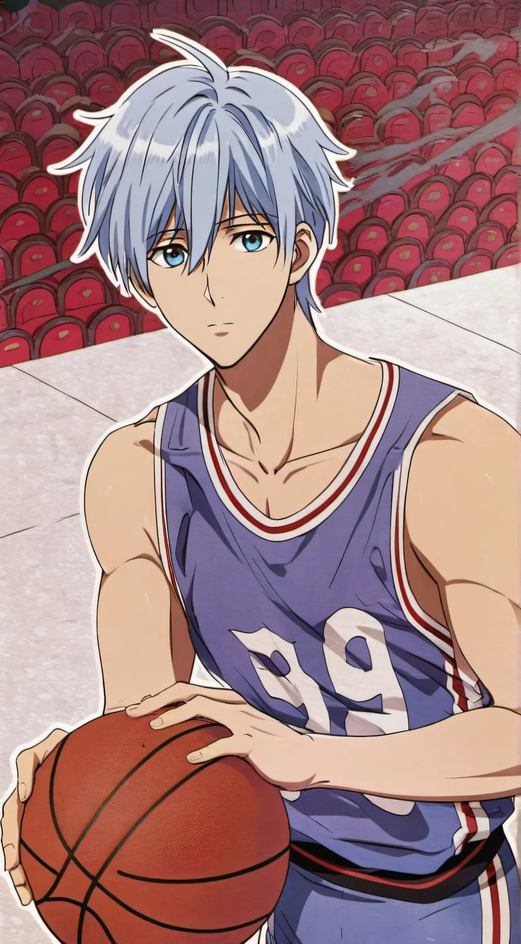 ai character: °~(XAVIER) ~° background