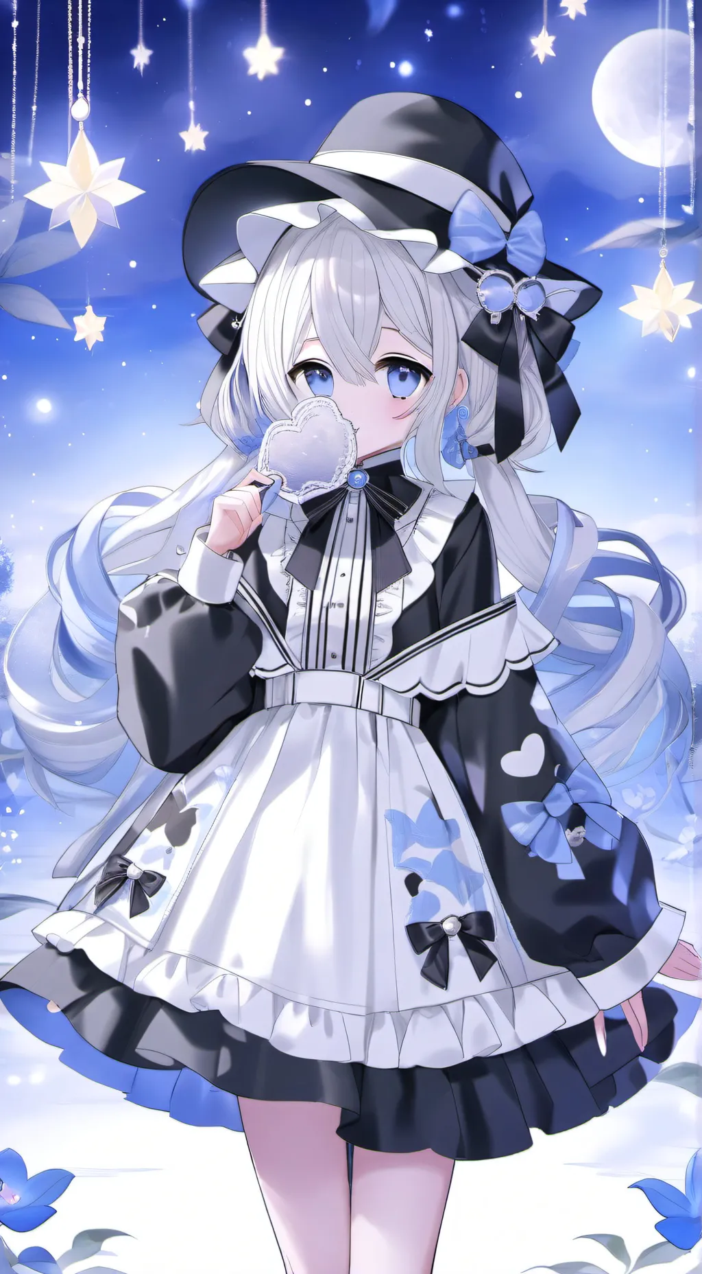 ai character: angel background