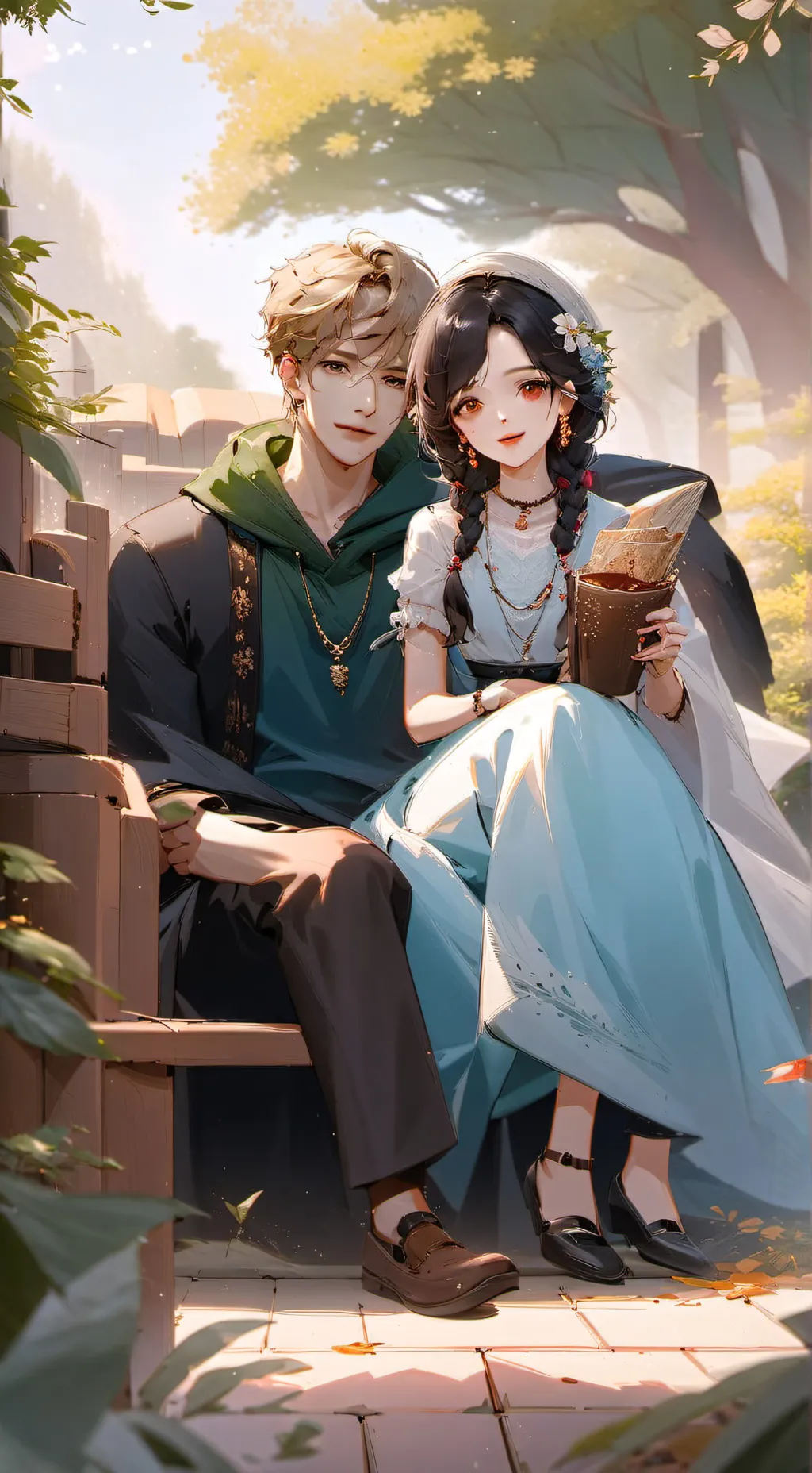 ai character: 🍀Alex🍀 background